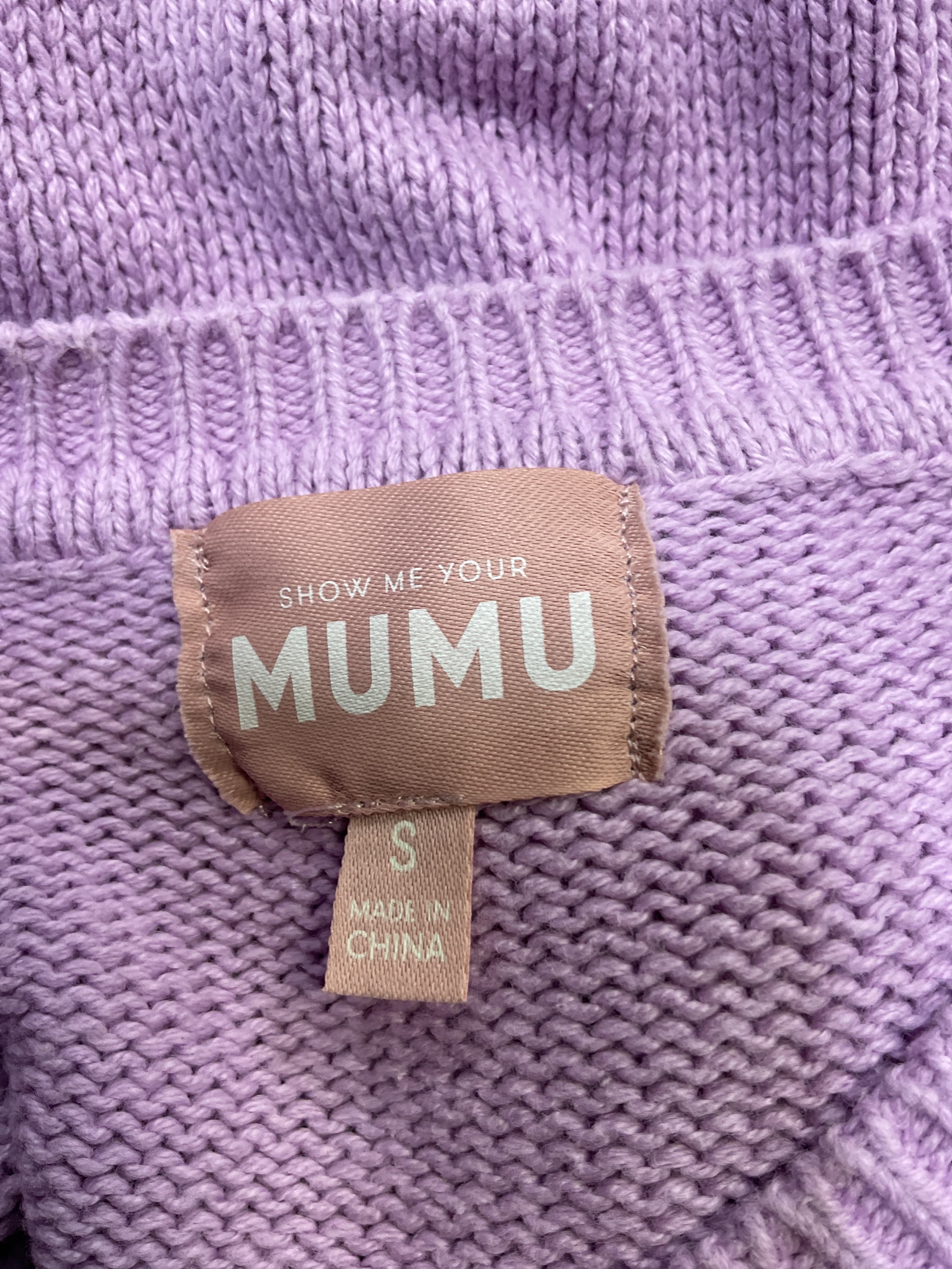 Go To Sweater In Purple Palm - Image 3