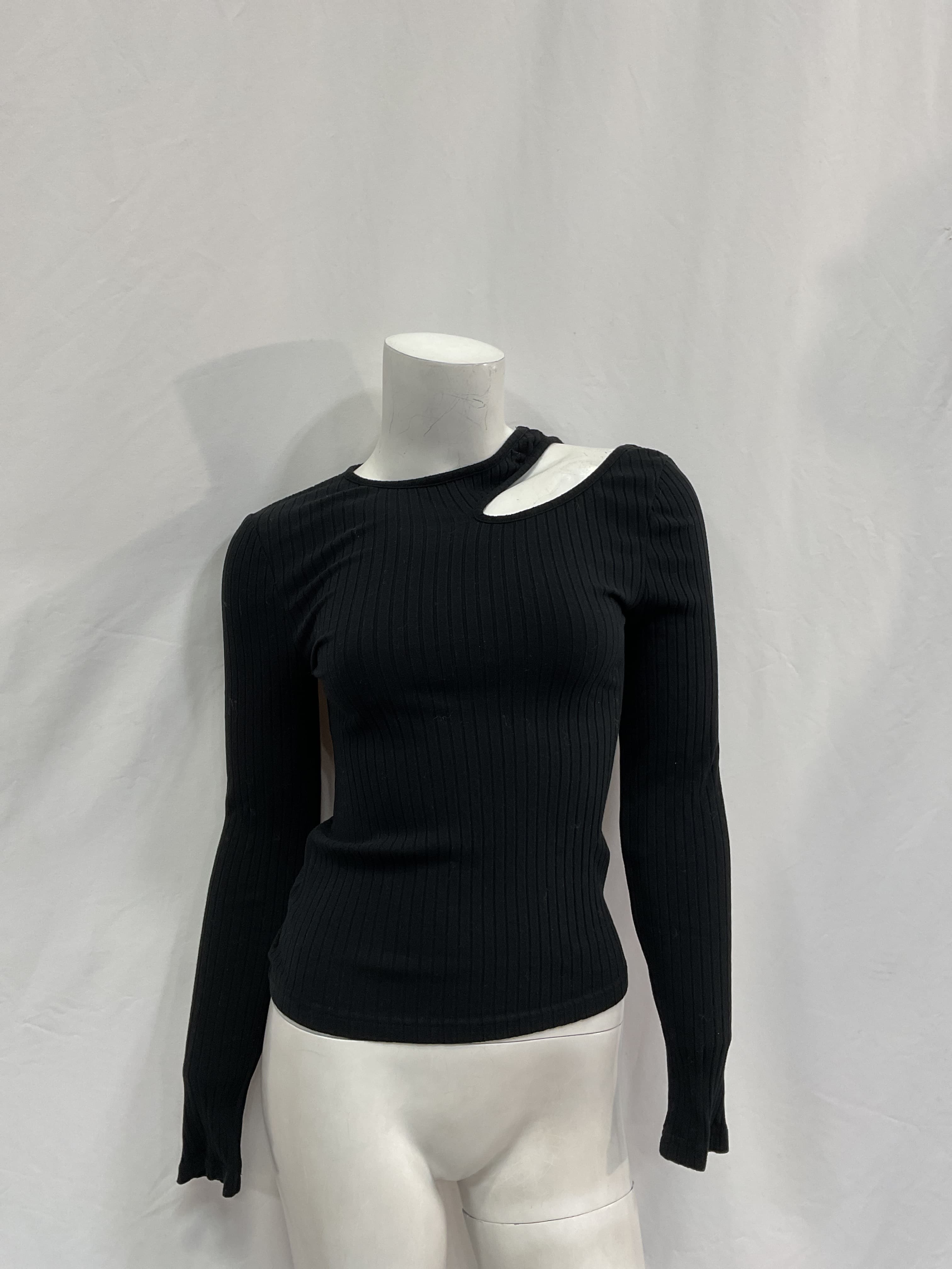 Ali Ribbed Cutout Top - Image 2