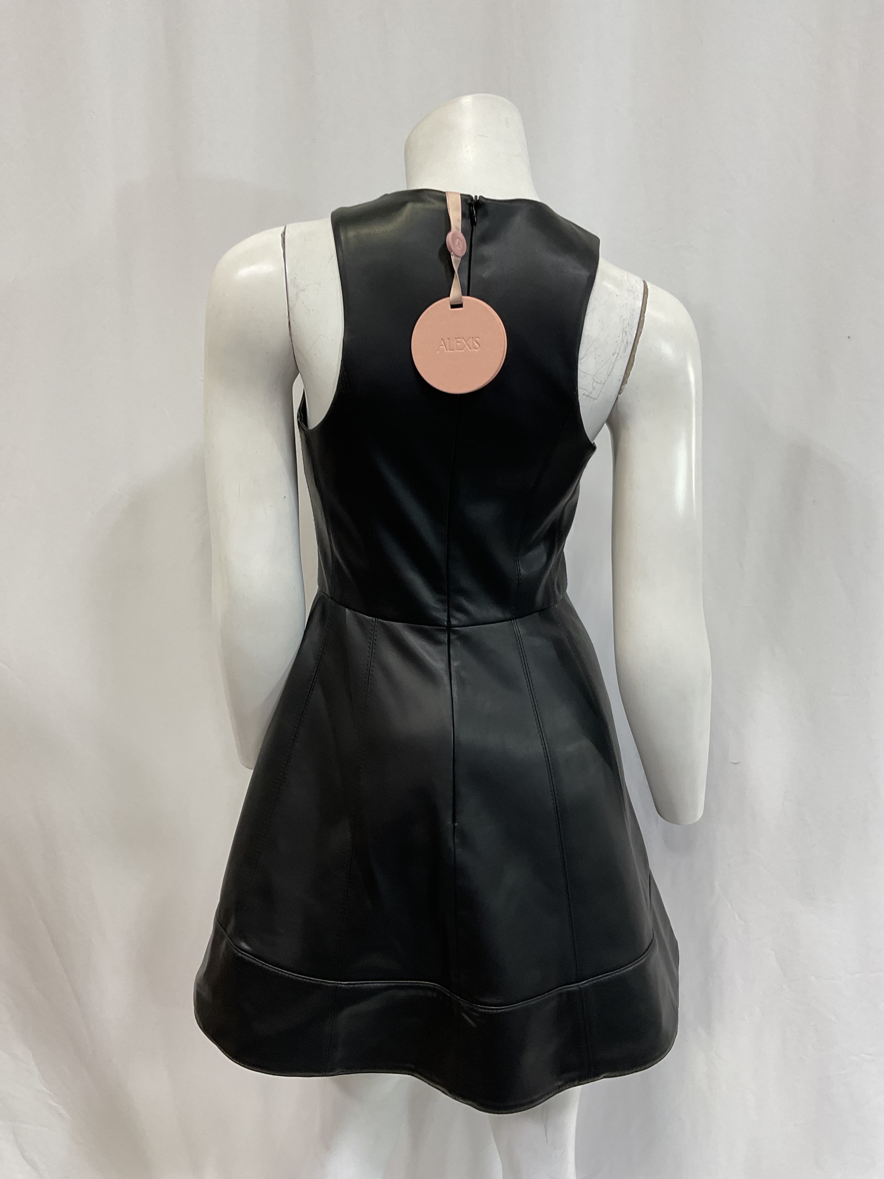 Black Lorenza Mini Dress - Image 4