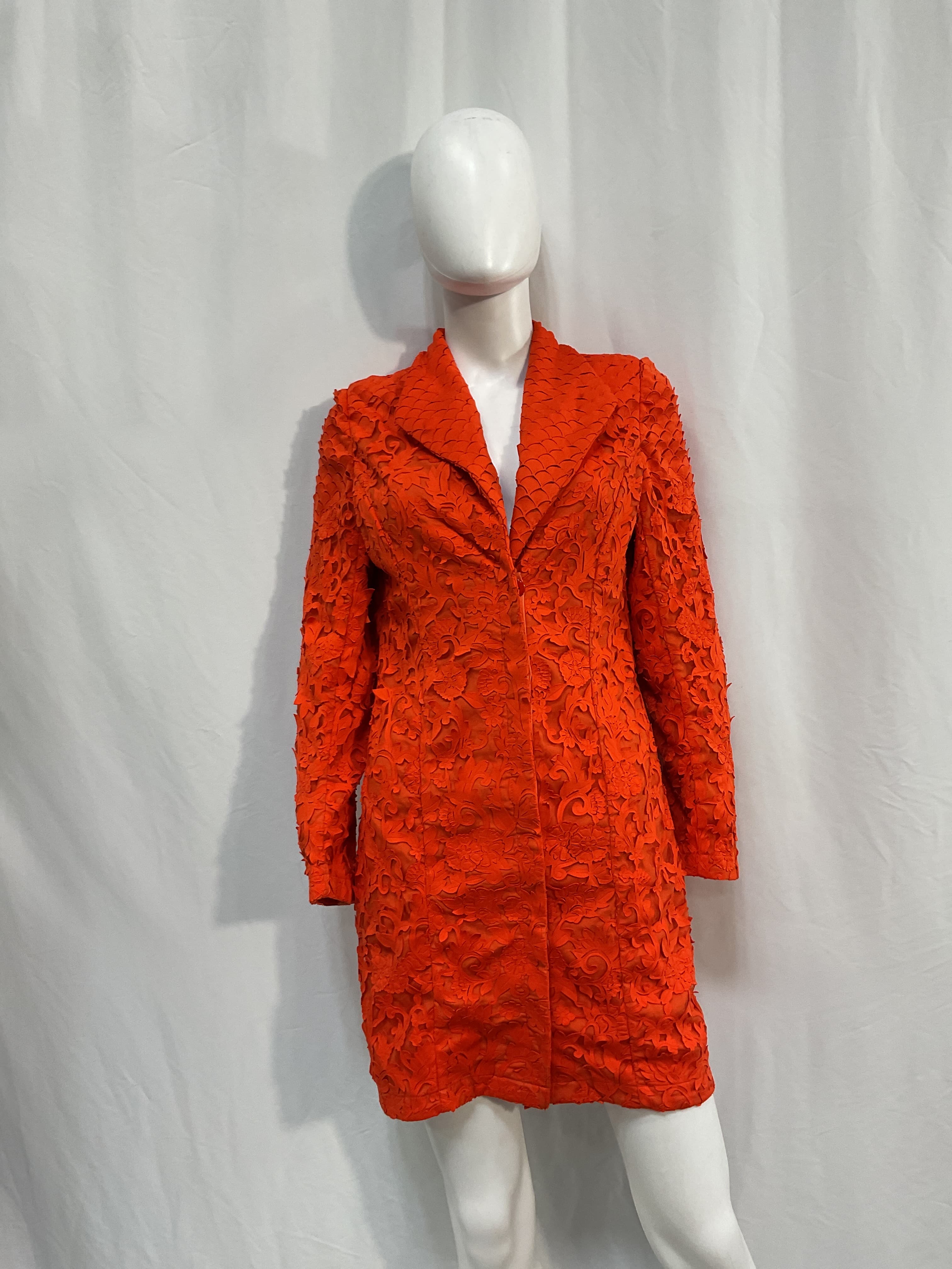 Pankaj & Nidhi V-Neck Blazer Mini Dress - Image 3