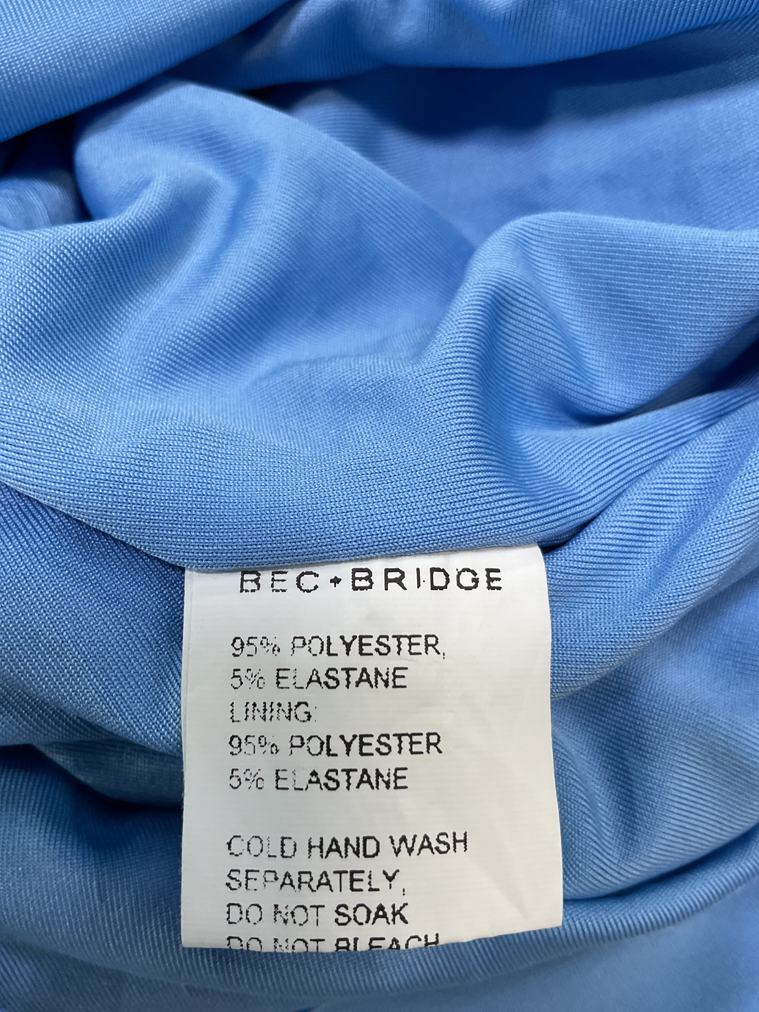 Iris Halter Midi Dress In Malibu Blue - Image 3