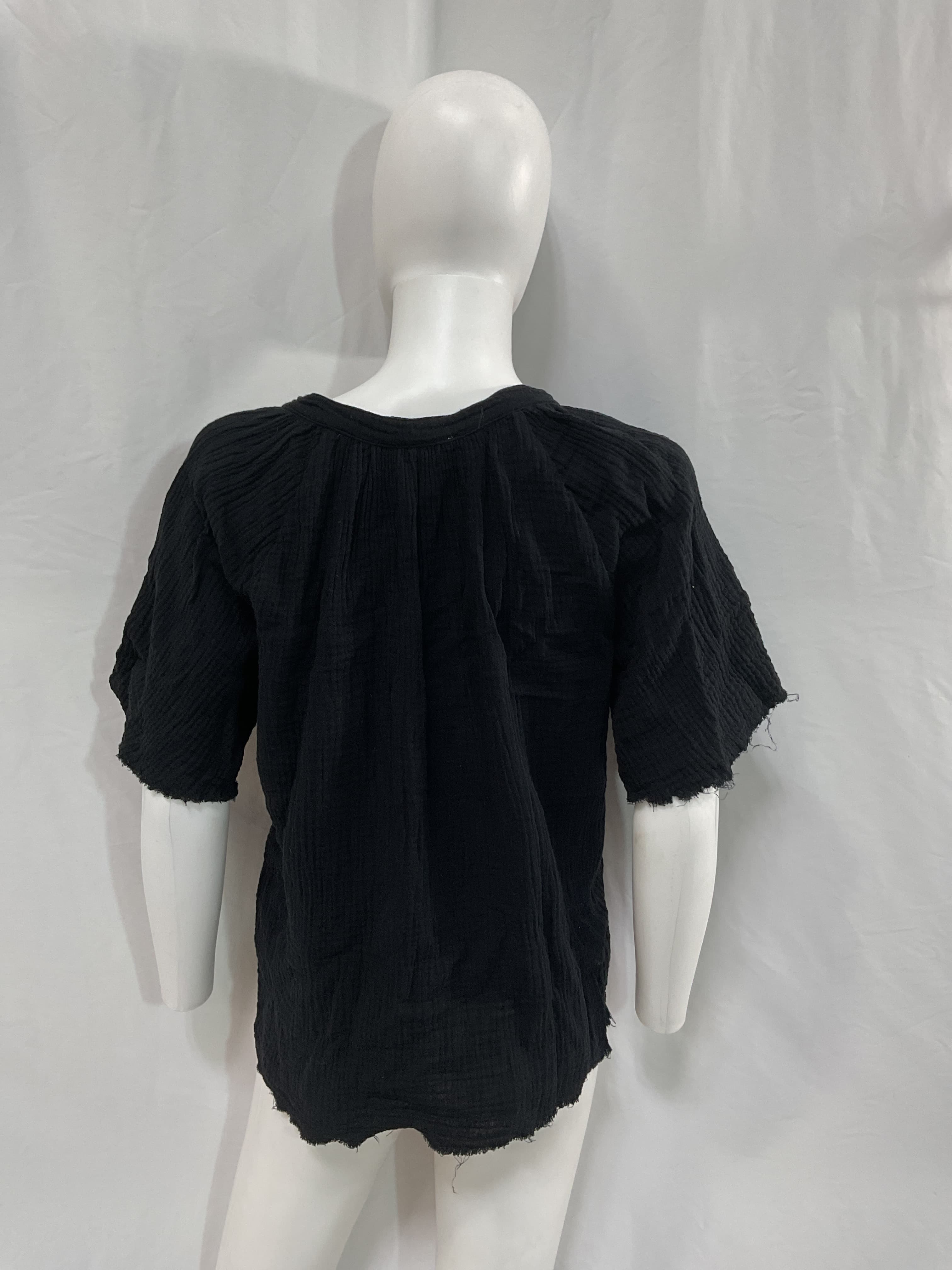 Sable Flutter Sleeve Top - Image 1