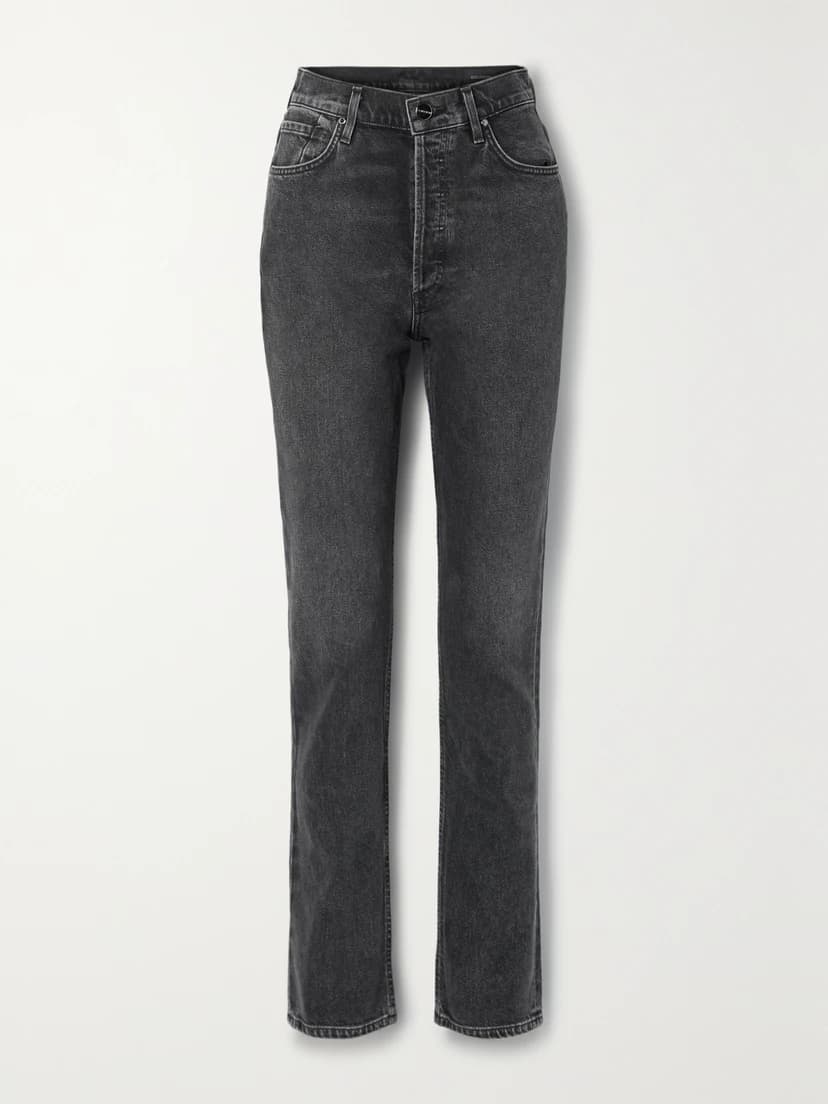 Lawler High-Rise Slim-Leg Jeans - Image 1