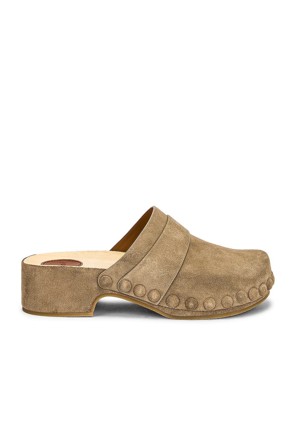 Joy Clogs In Dark Greige - Image 1
