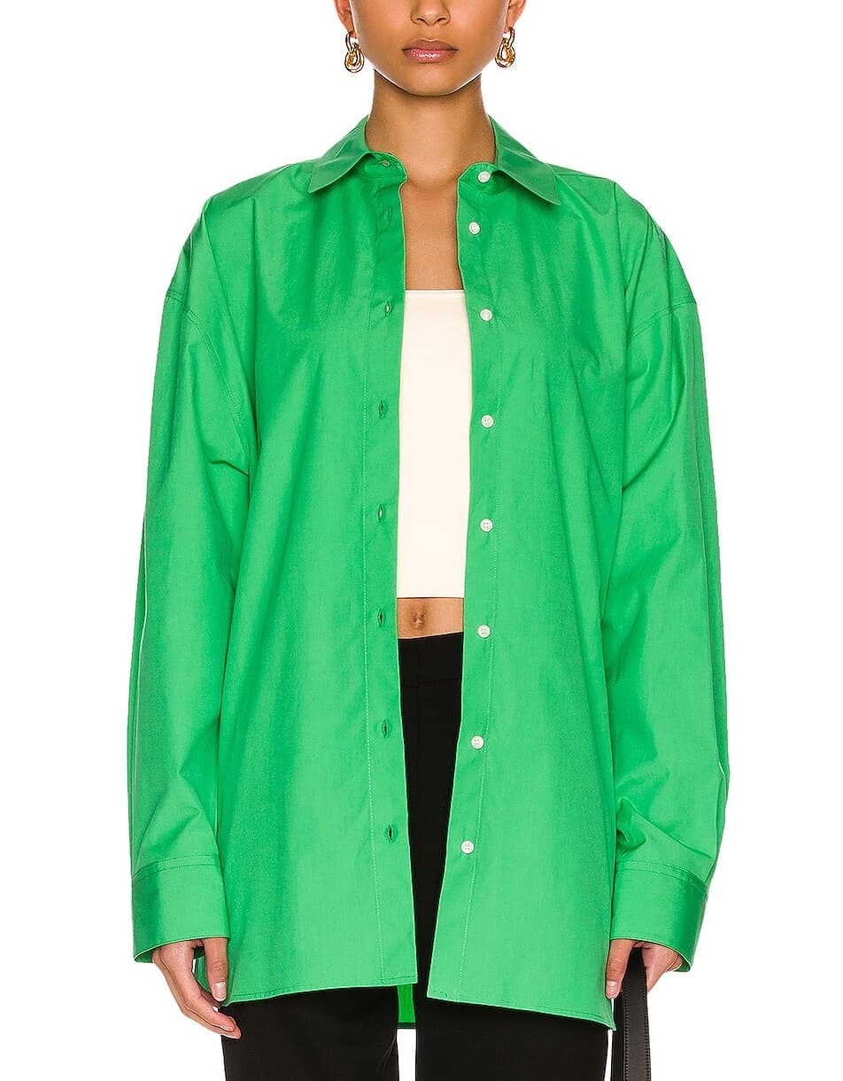 Espanto Shirt In Green - Image 1