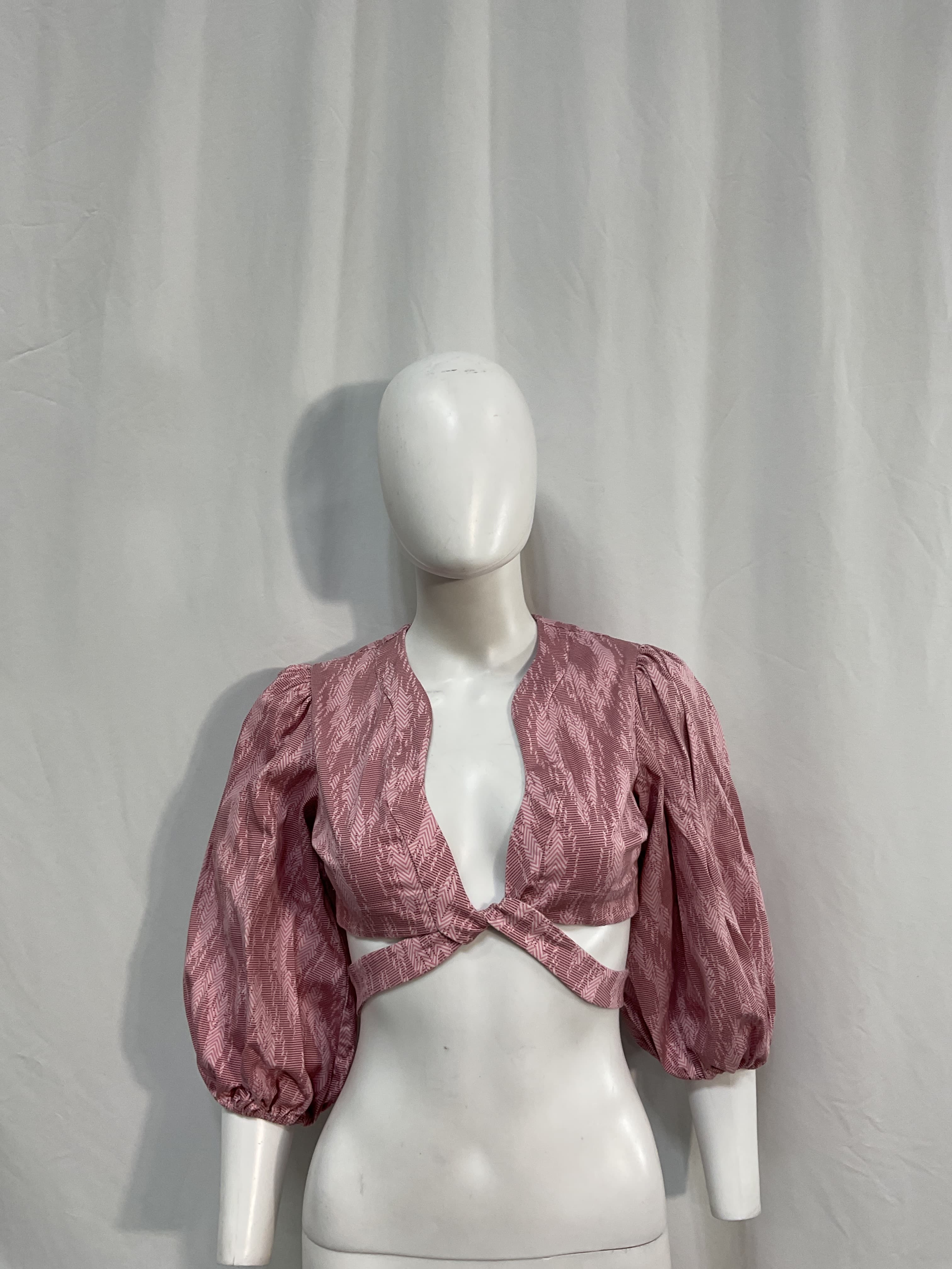 Iris Top In Rose Weave - Image 3