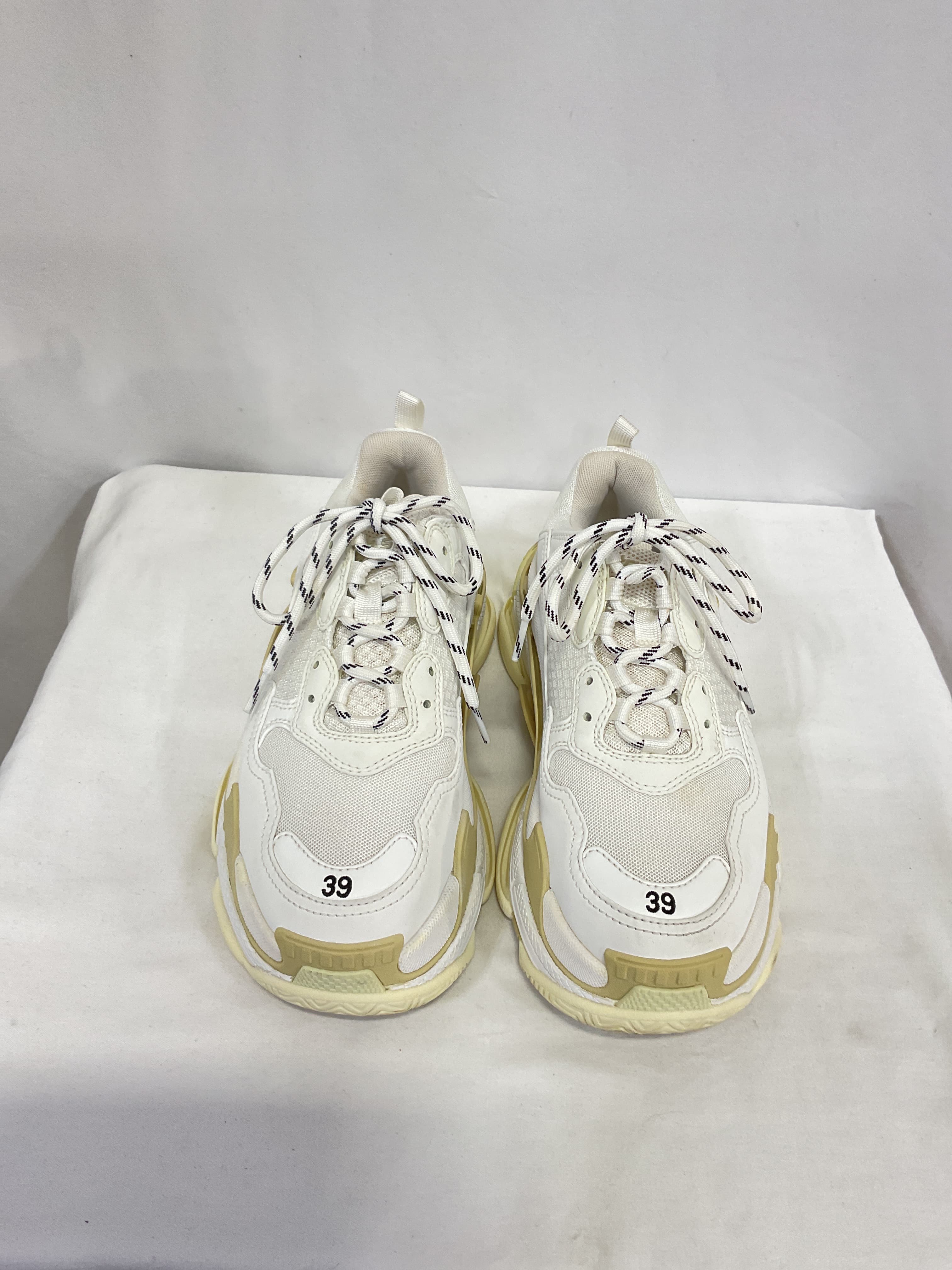 Triple S Sneakers In White - Image 3