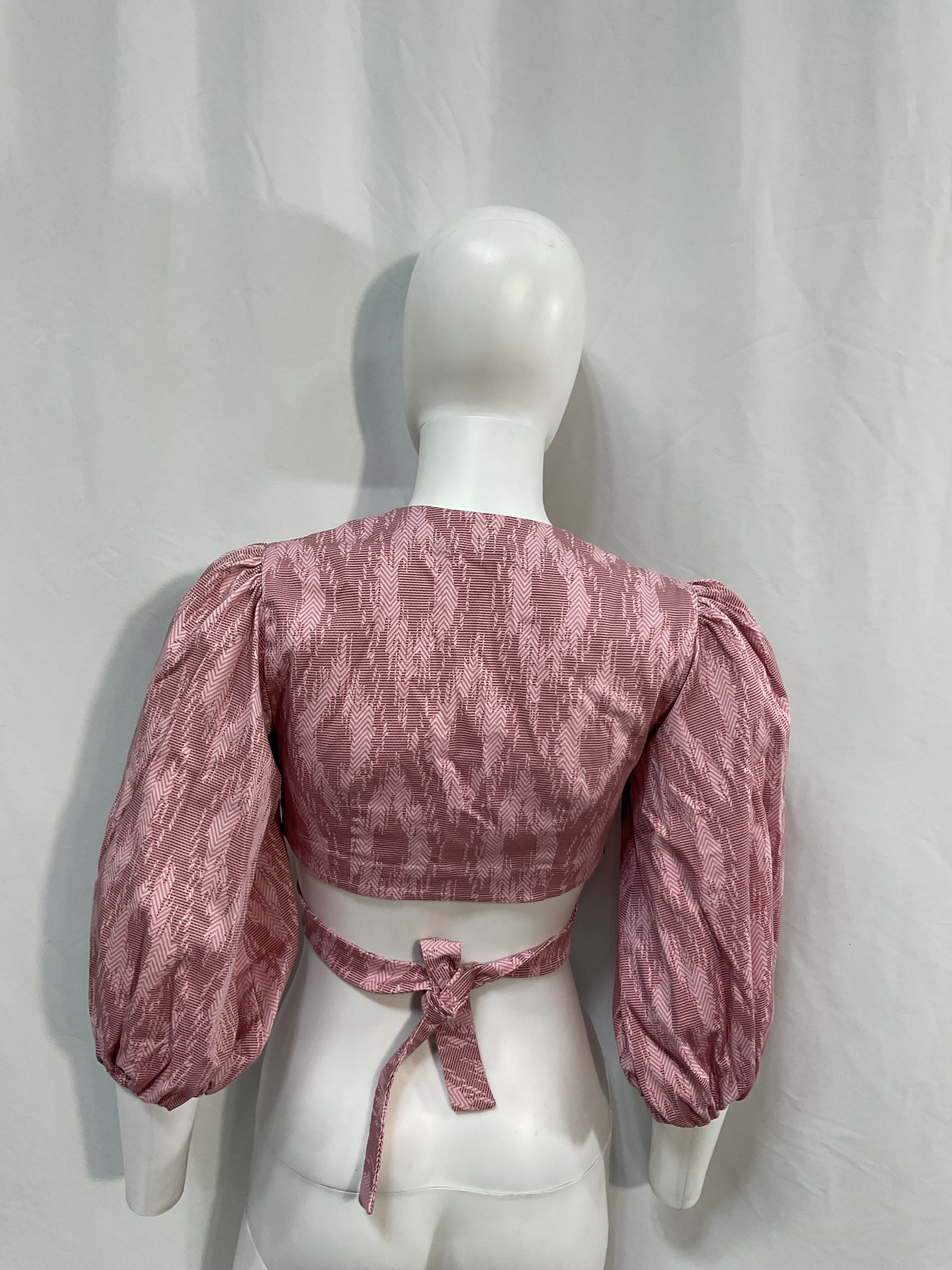 Iris Top In Rose Weave - Image 4
