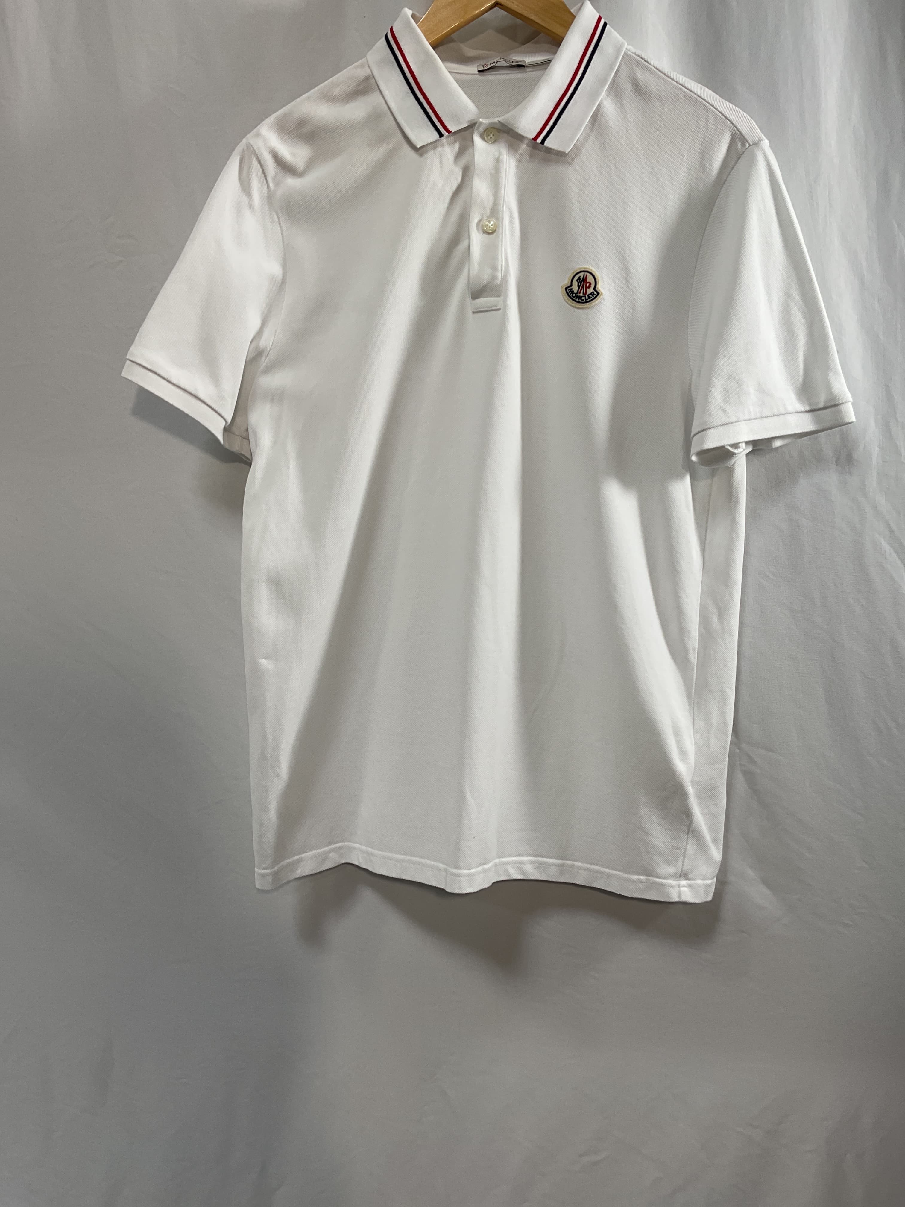 Short Sleeve Polo In White - Image 3