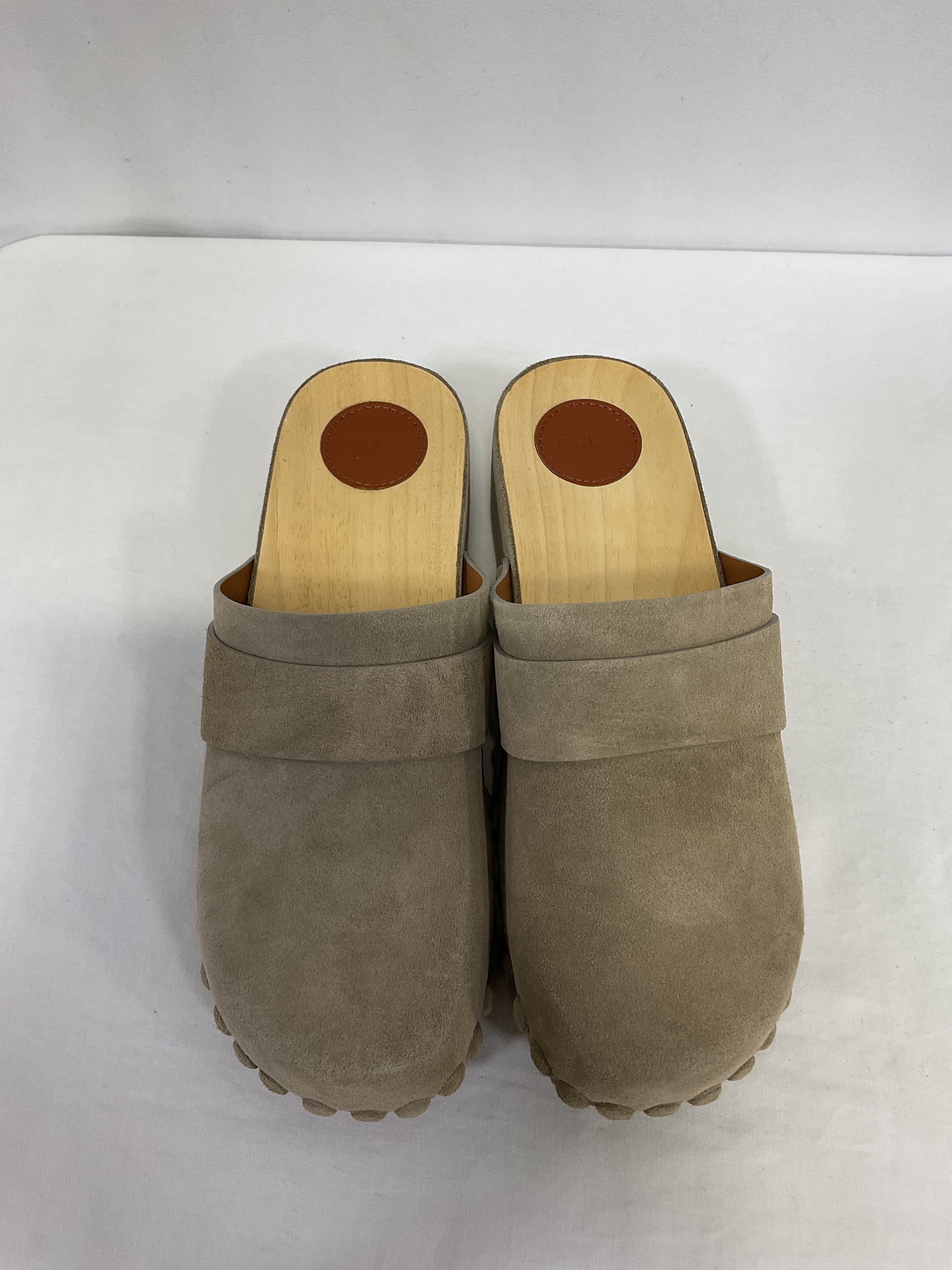 Joy Clogs In Dark Greige - Image 4