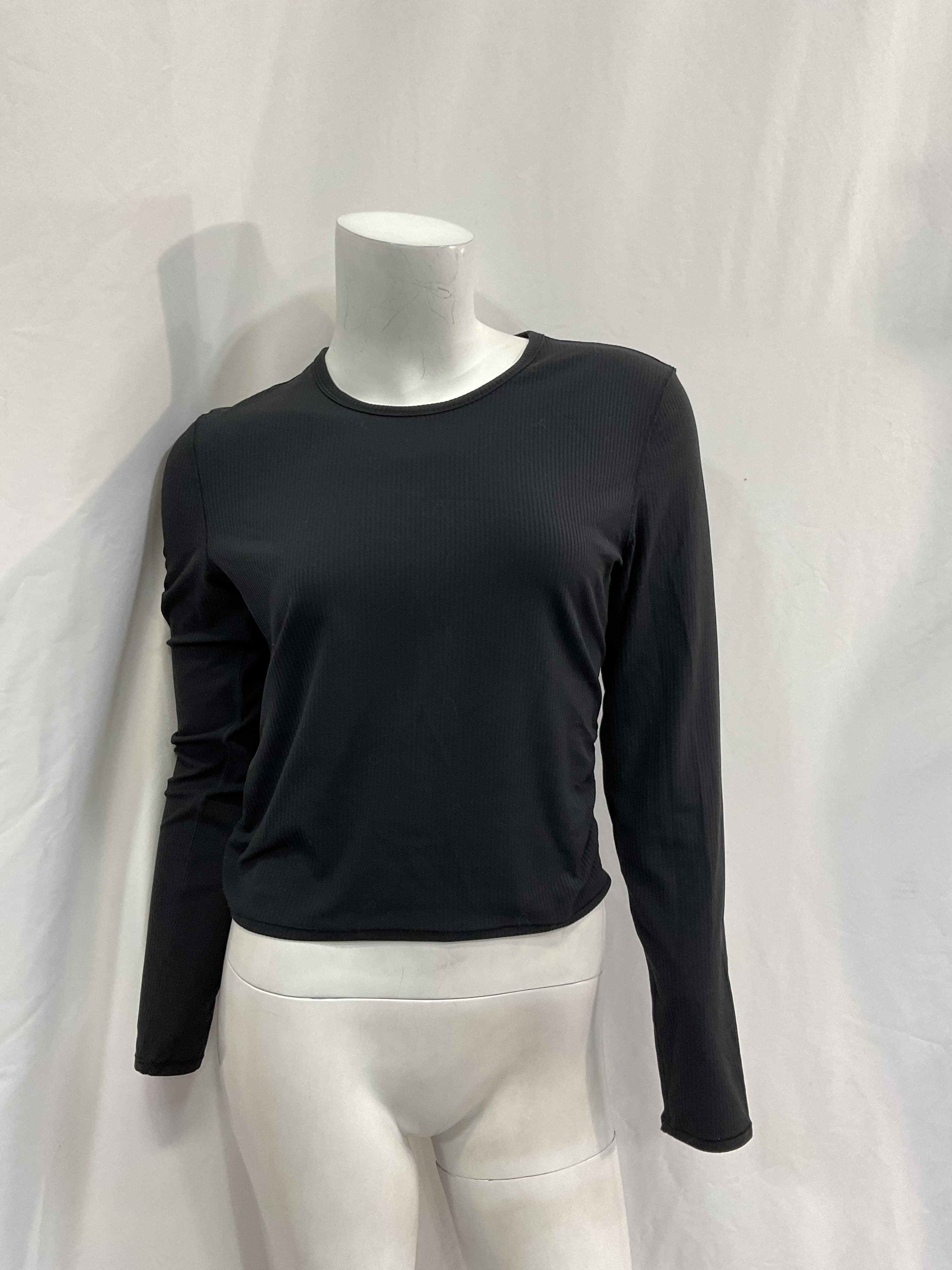 All It Takes Back-Twist Ribbed Long-Sleeve Shirt - Image 2