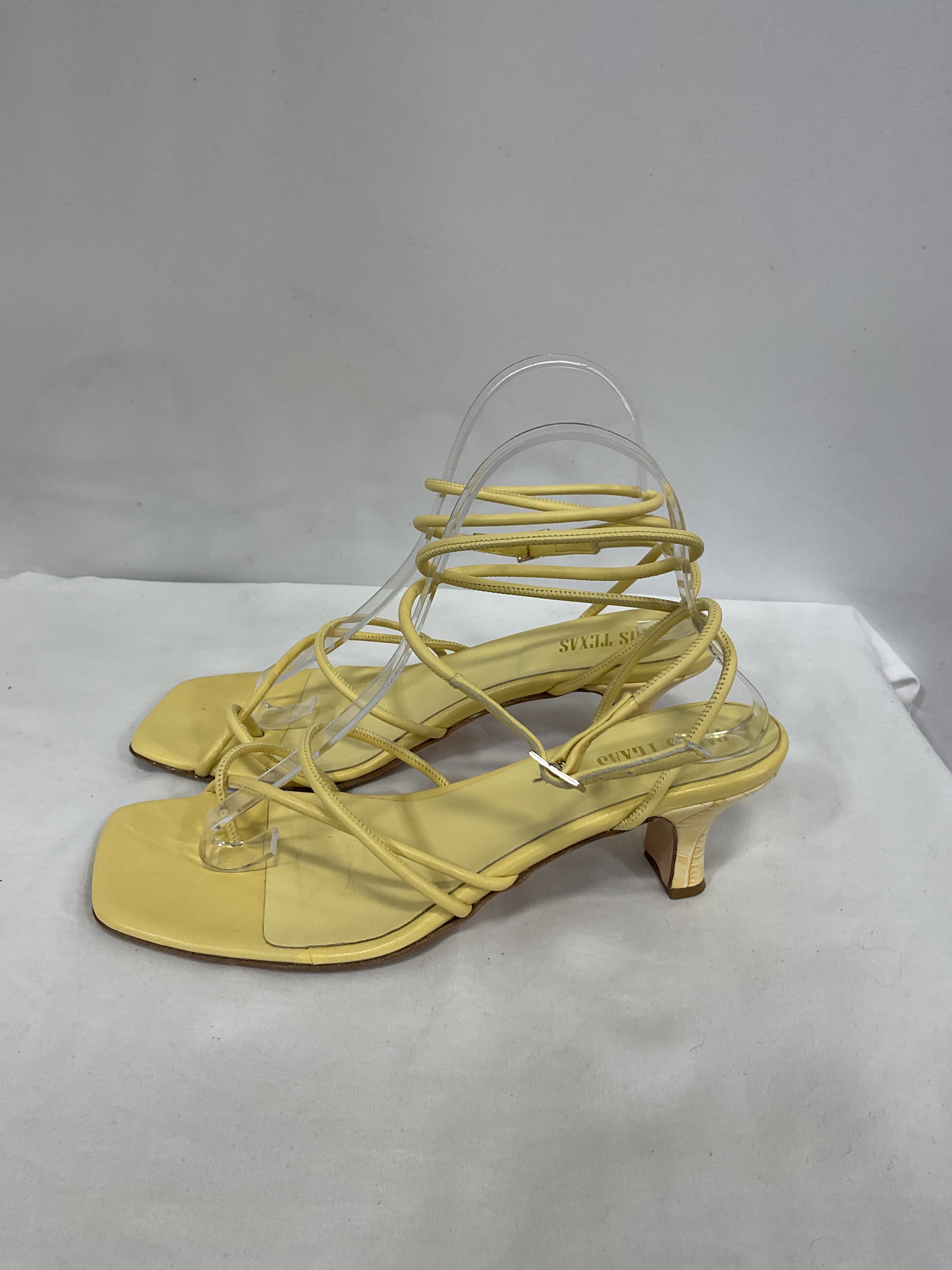 Betty Buckle Sandal In Spiga - Image 4