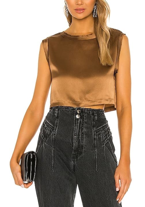 Mel Blouse In Brown - Image 1