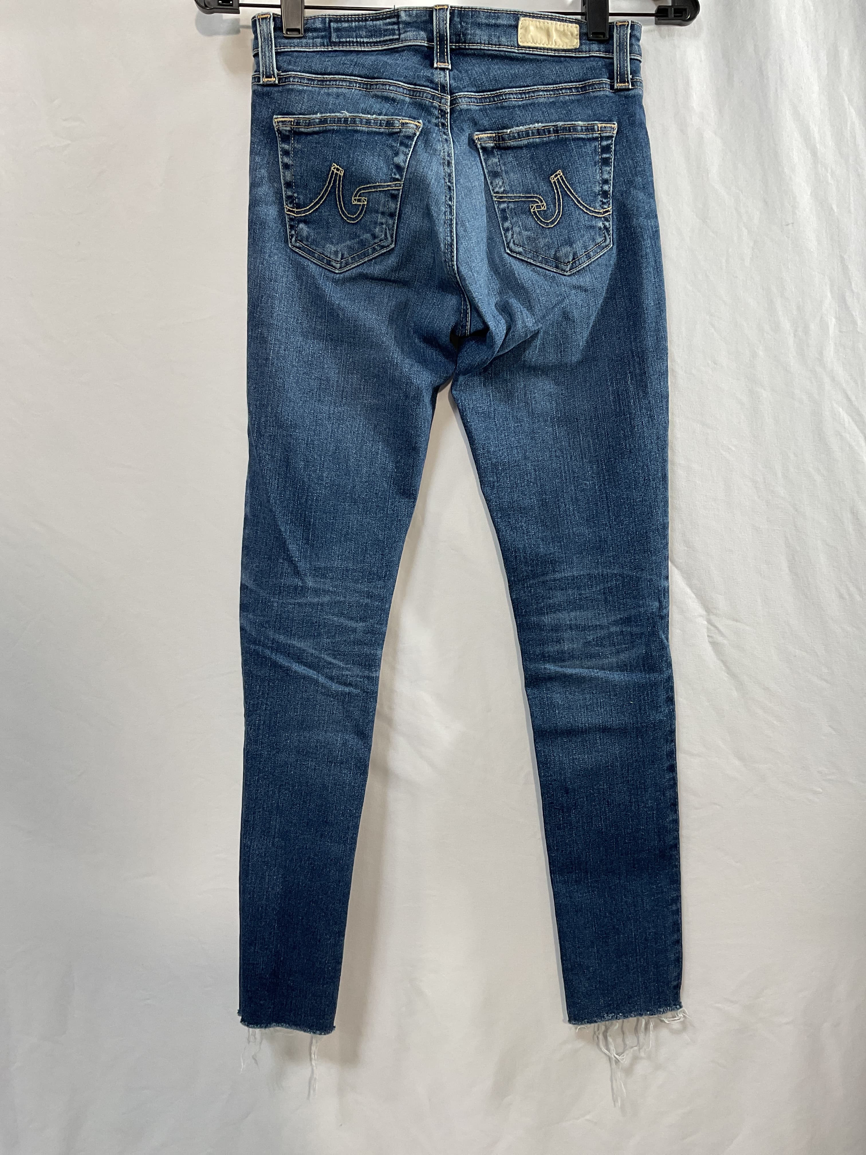 The Legging Raw Hem Ankle Skinny Jeans - Image 2