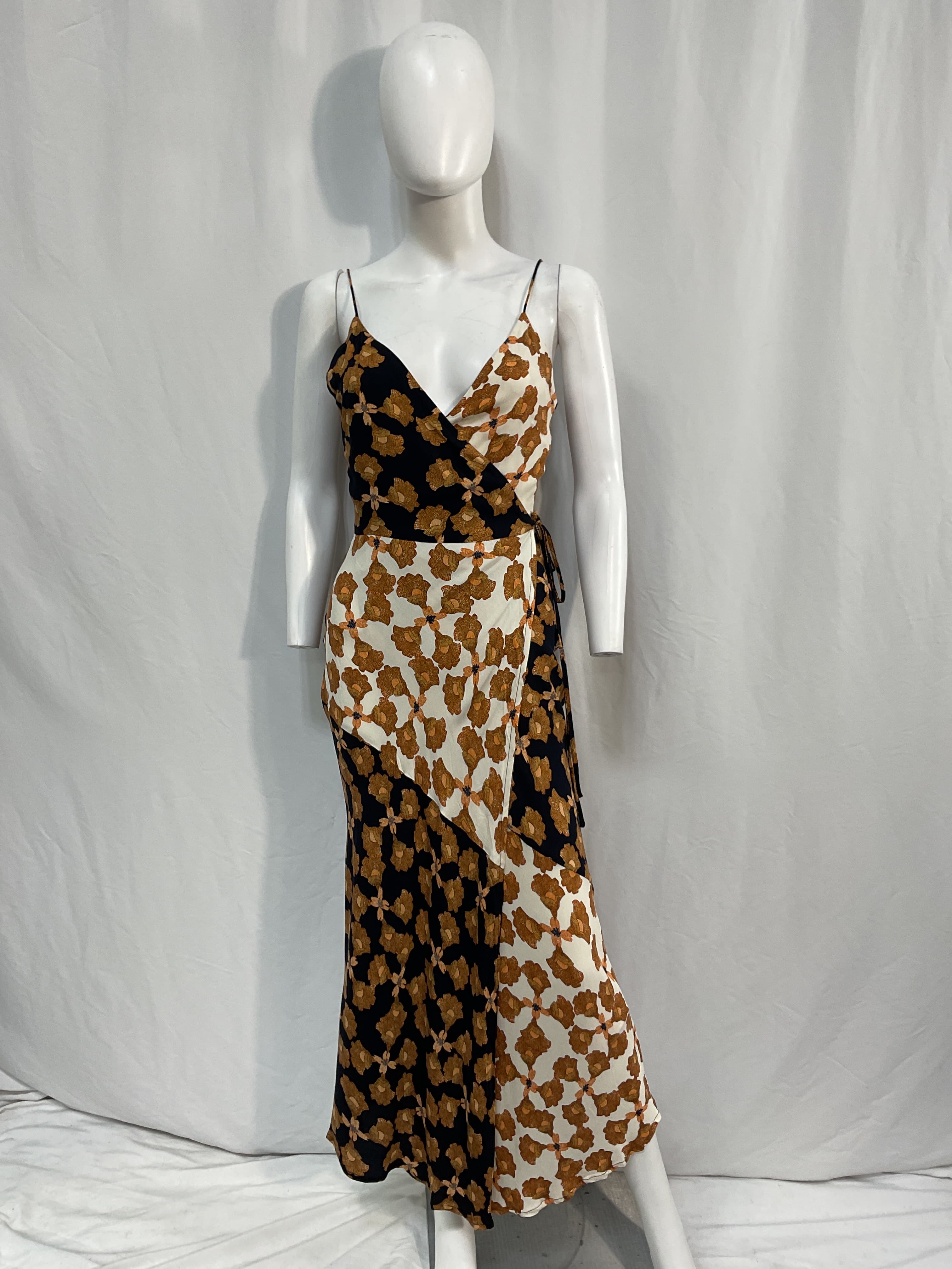 Nour Cami Wrap Midi Dress - Image 2