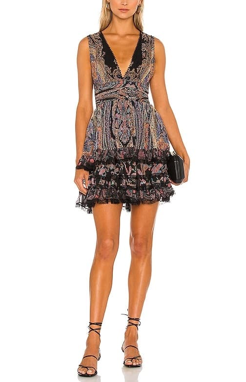 Nott Mini Dress In Black - Image 1