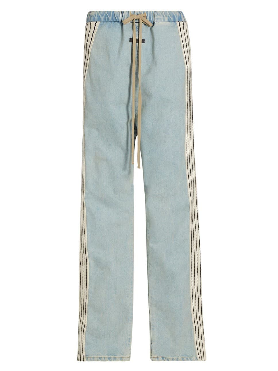 Striped Denim Pants - Image 1