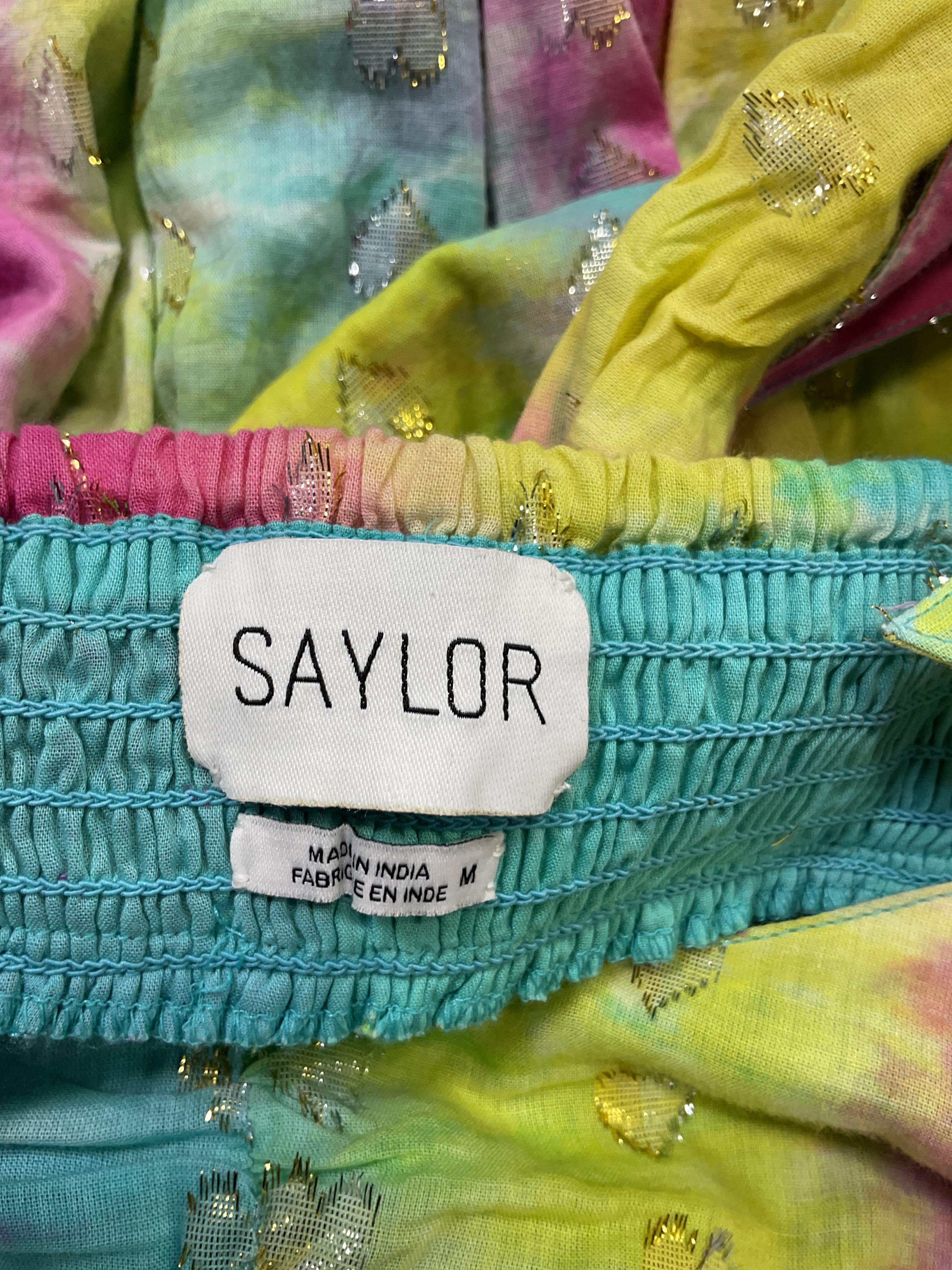 Leola Midi Dress In Rainbow - Image 3