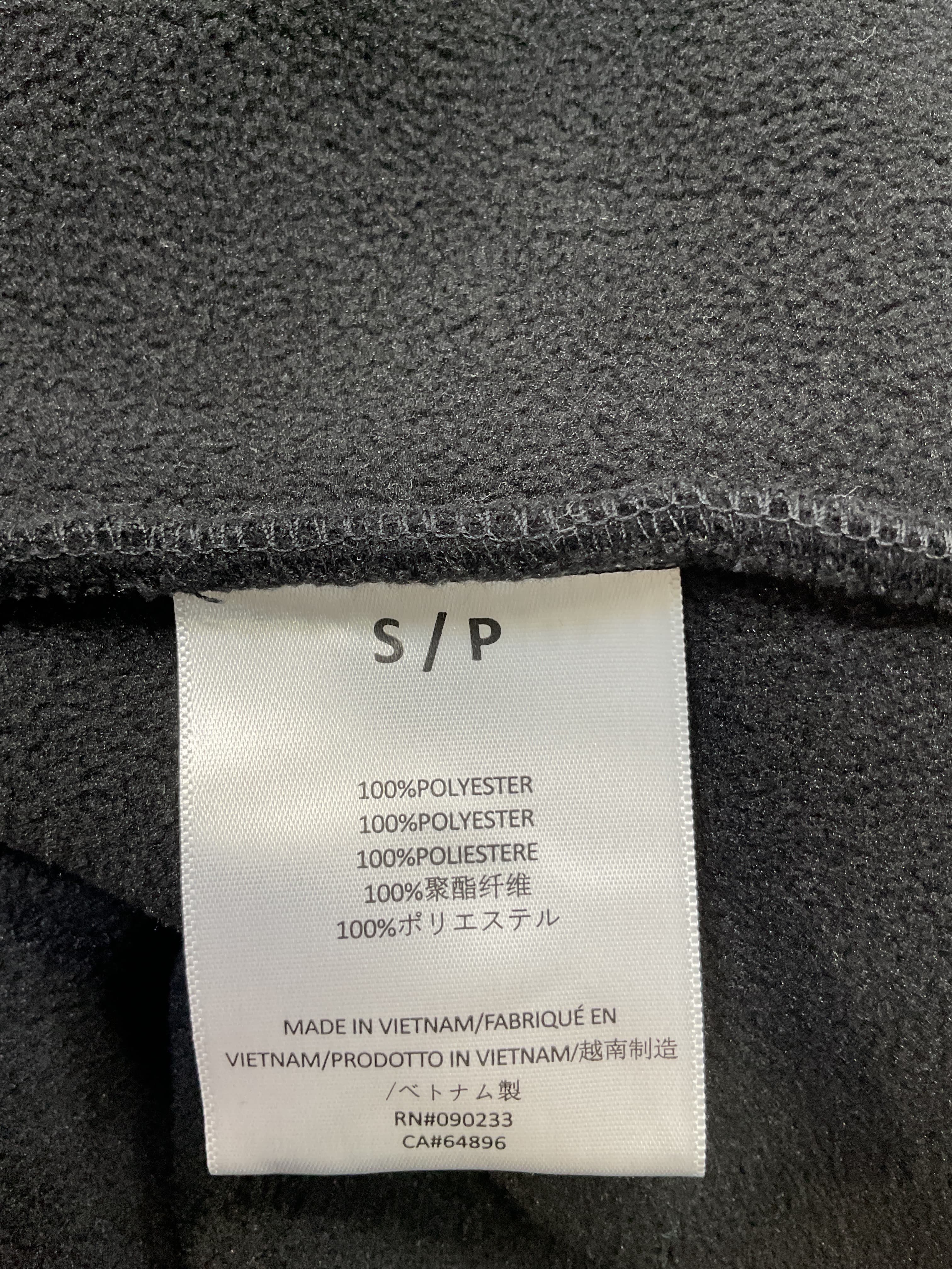 Essentials Black Half-Zip Sweatshirt - Image 4