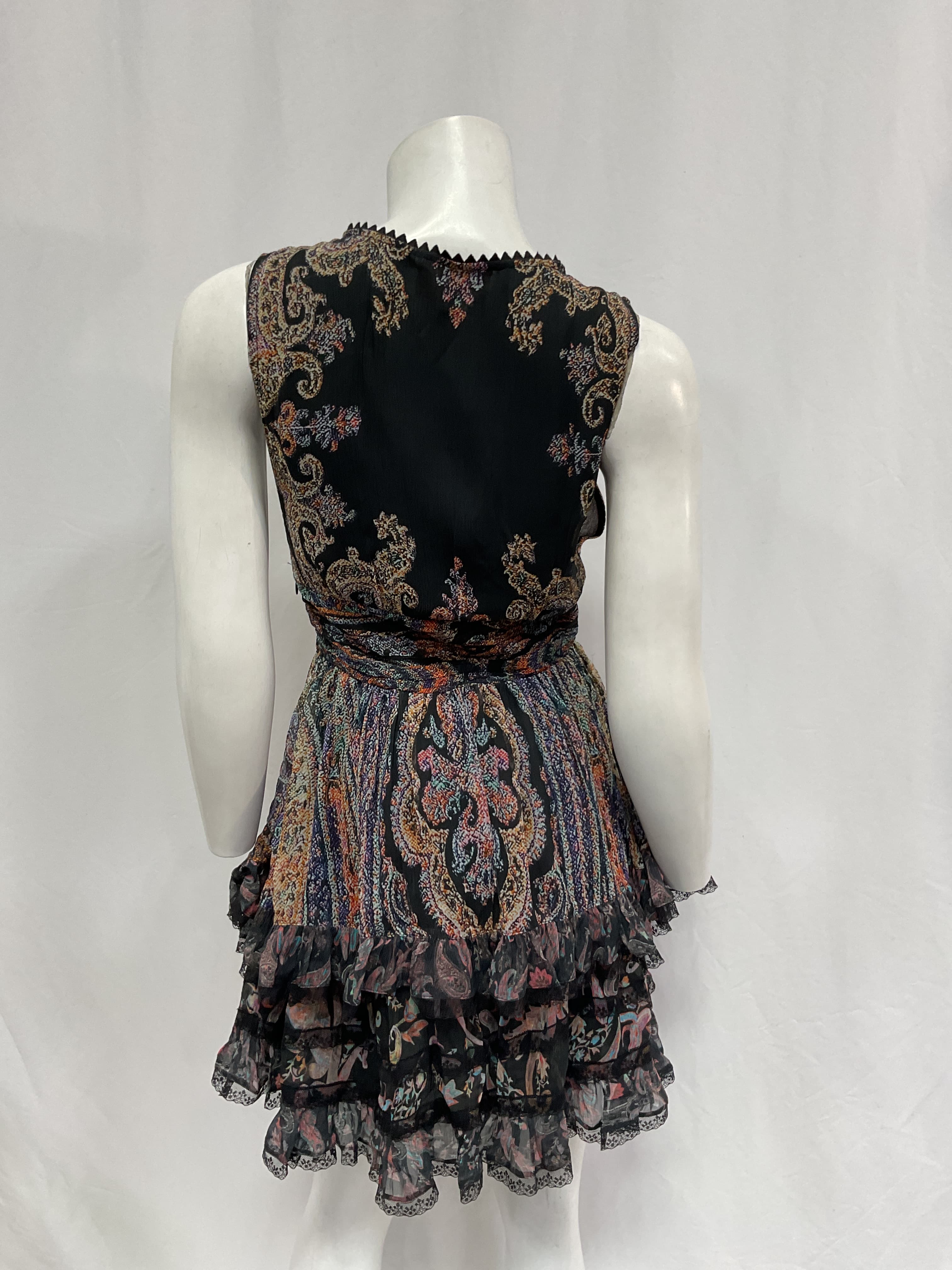 Nott Mini Dress In Black - Image 3