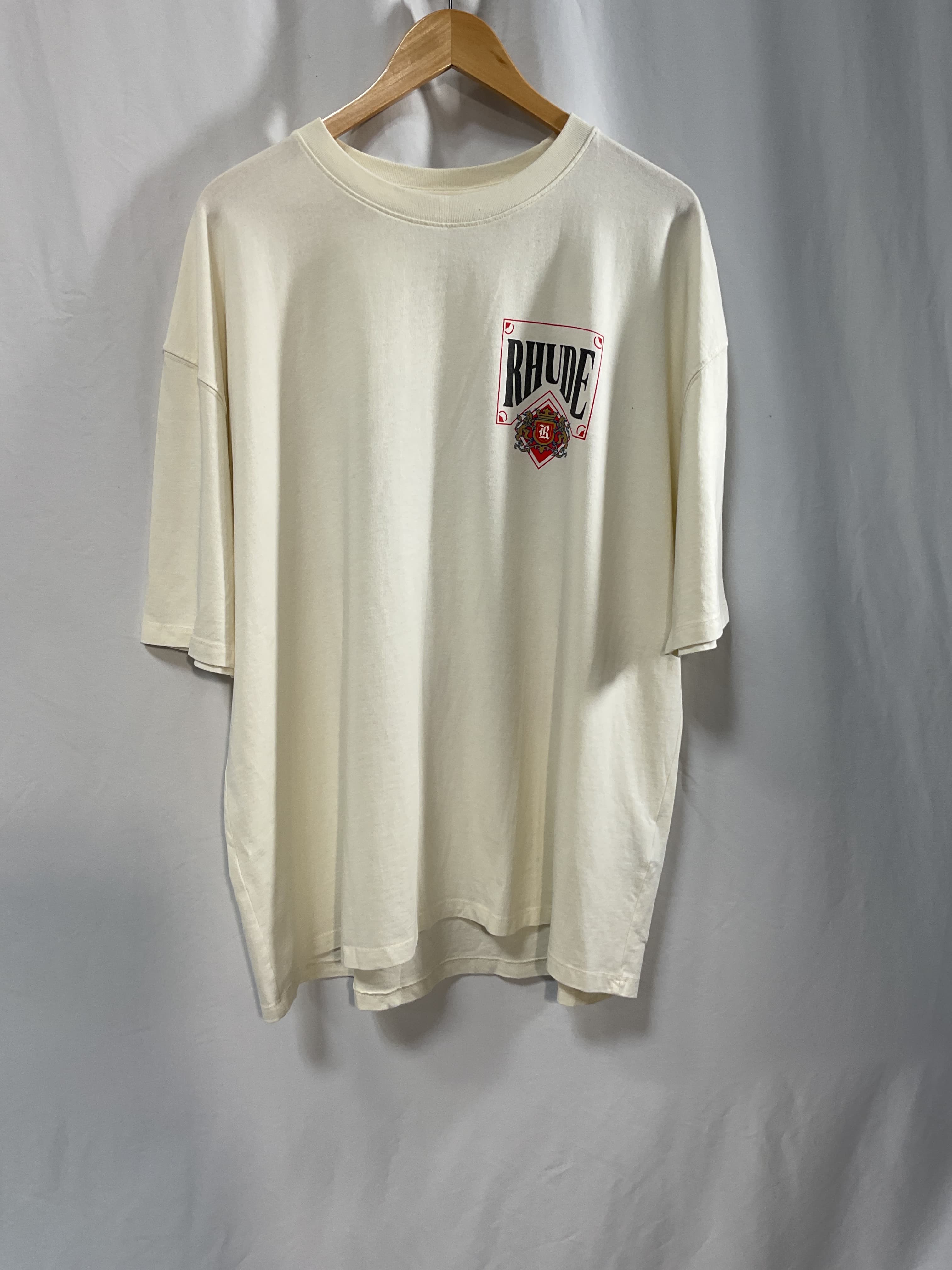 Card Tee In Vintage White - Image 2