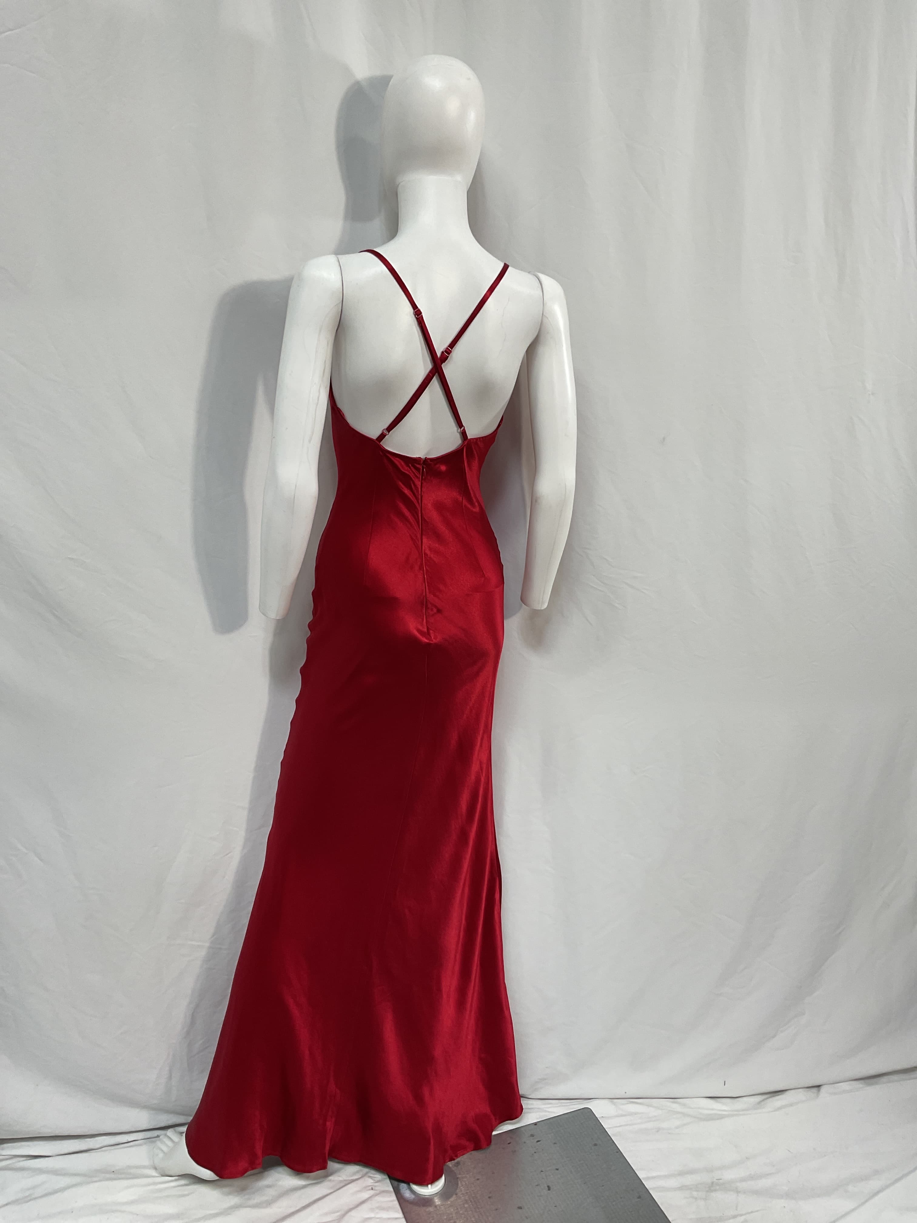 Sau Lee X Revolve Gabrielle Maxi Dress In Burgundy - Image 3
