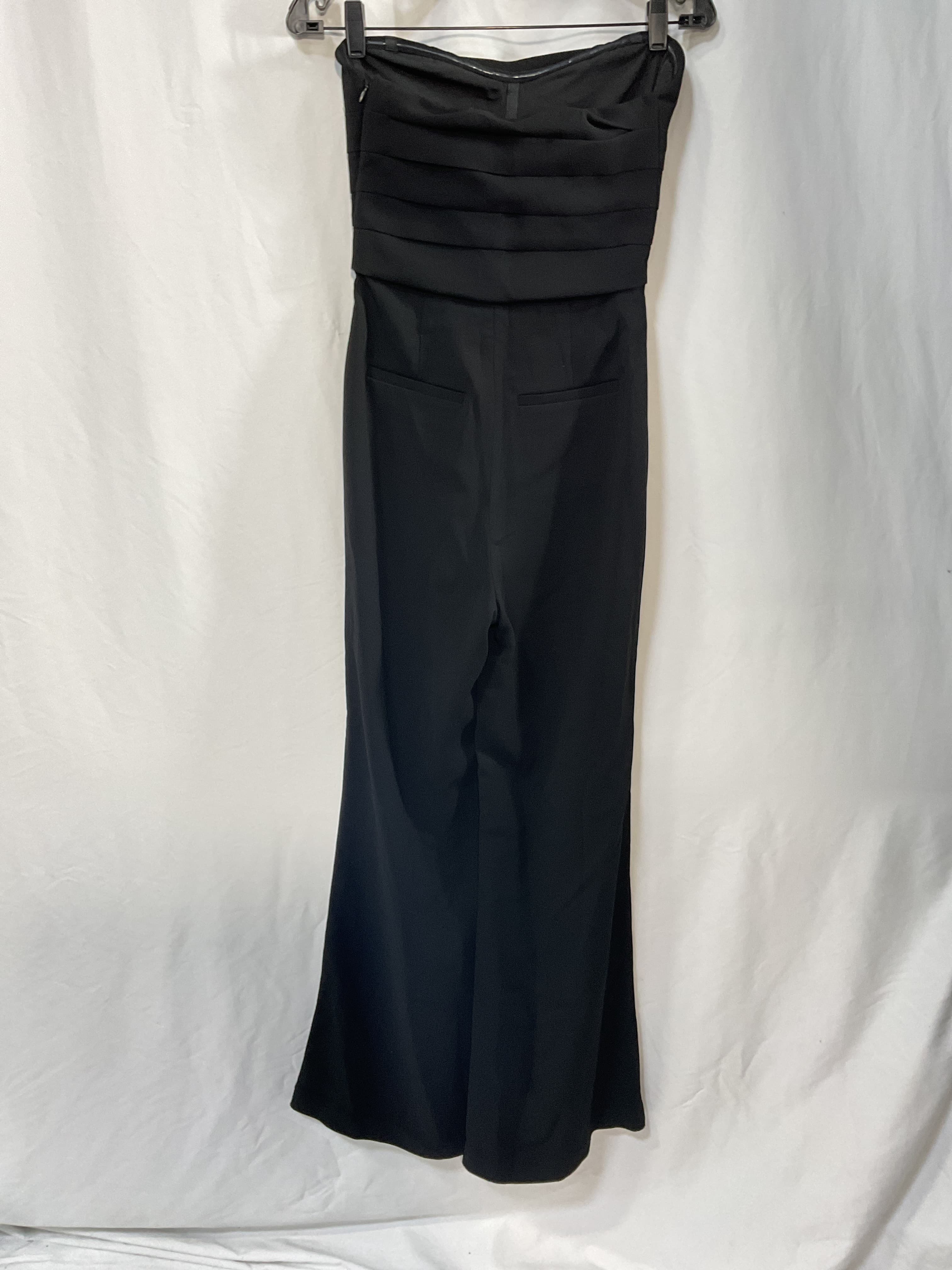 Rebecca Bustier Jumpsuit In Black - Image 2