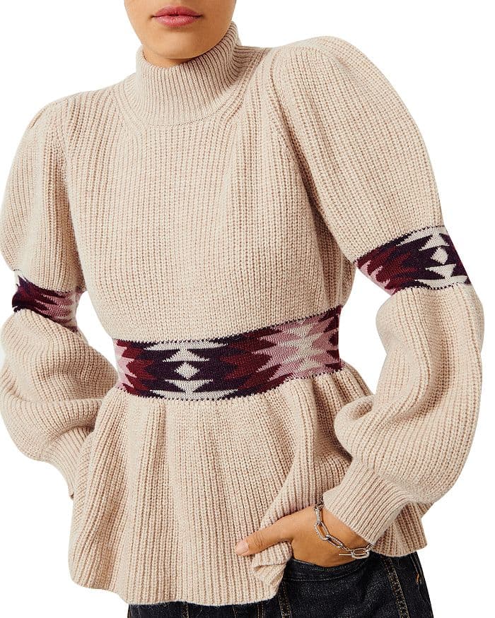 Button Shoulder Sweater - Image 1