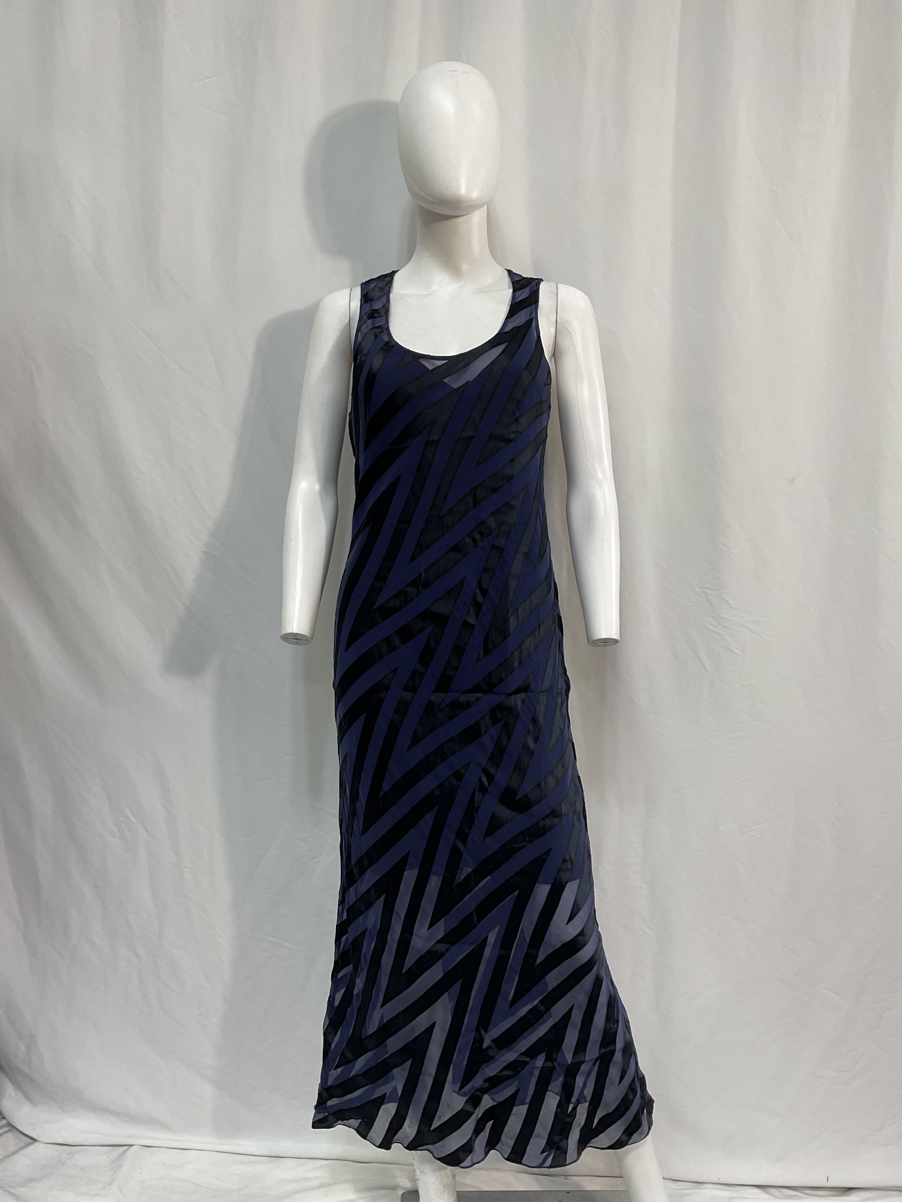 Striped Long Dress - Image 3