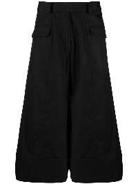 Sculpted Wide-Leg Trousers - Image 1