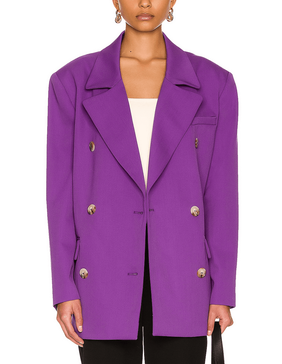 Harat Blazer In Purple - Image 1