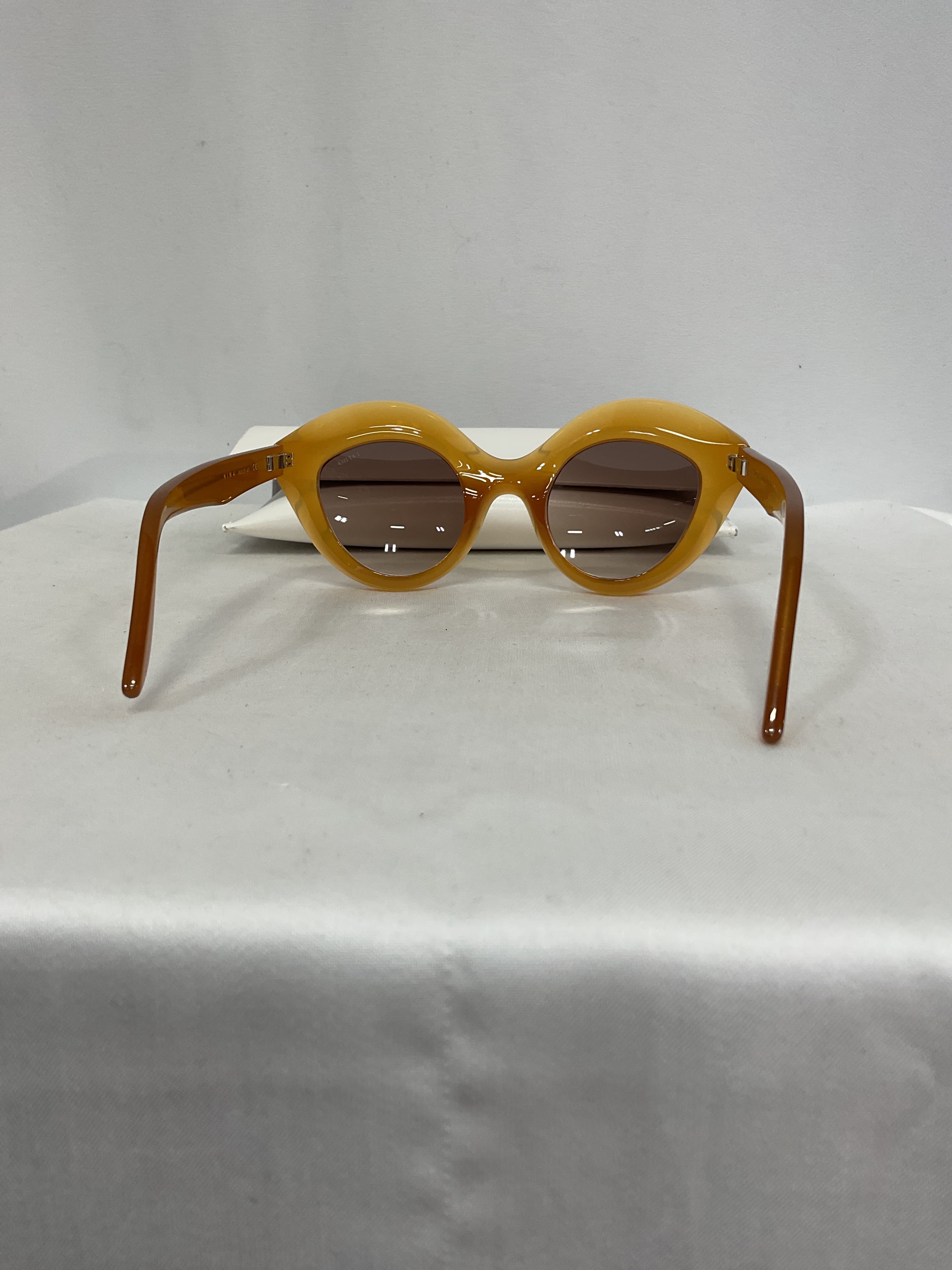 Nina Sunglasses In Amber Gradient - Image 3