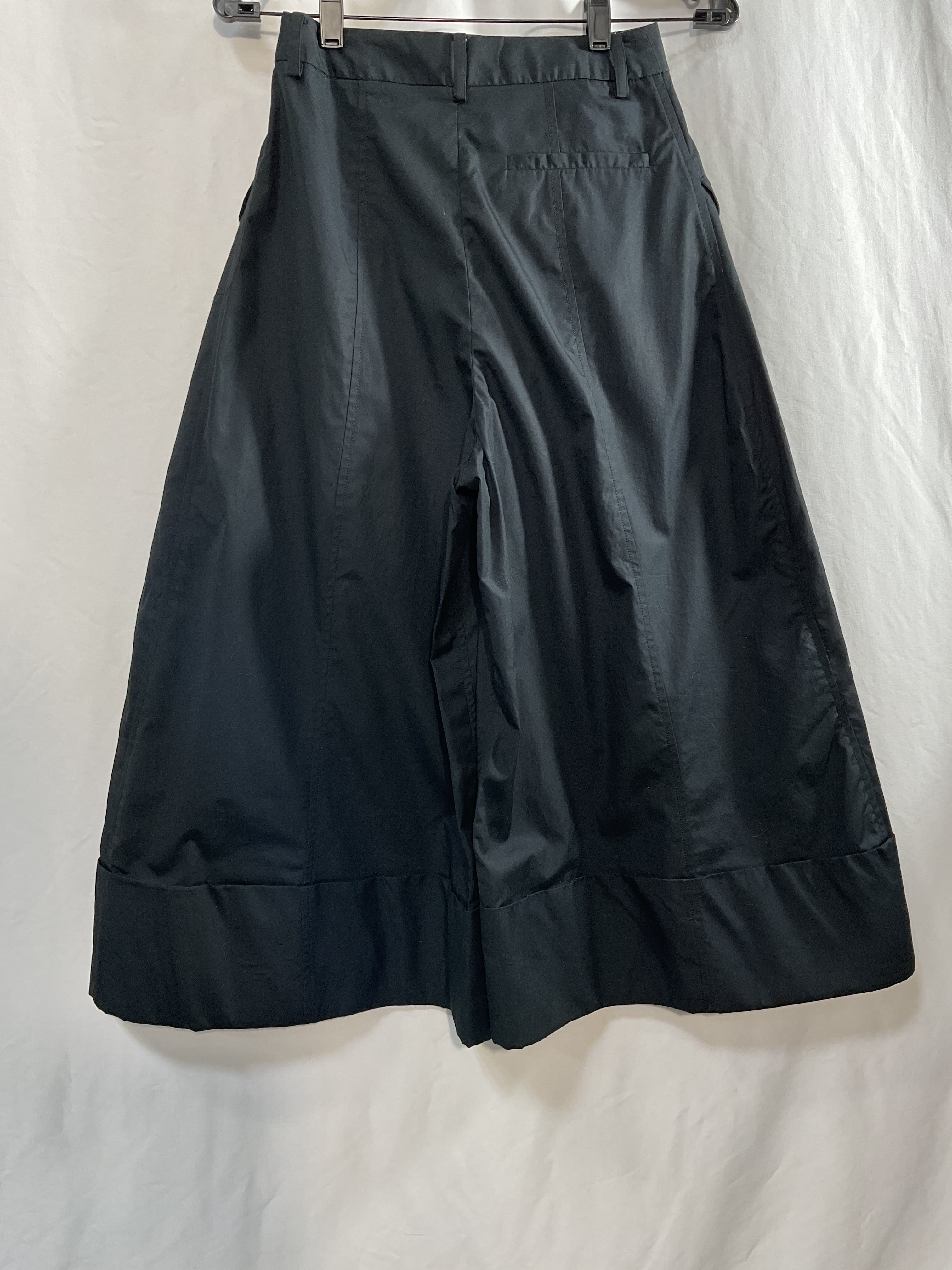 Sculpted Wide-Leg Trousers - Image 2
