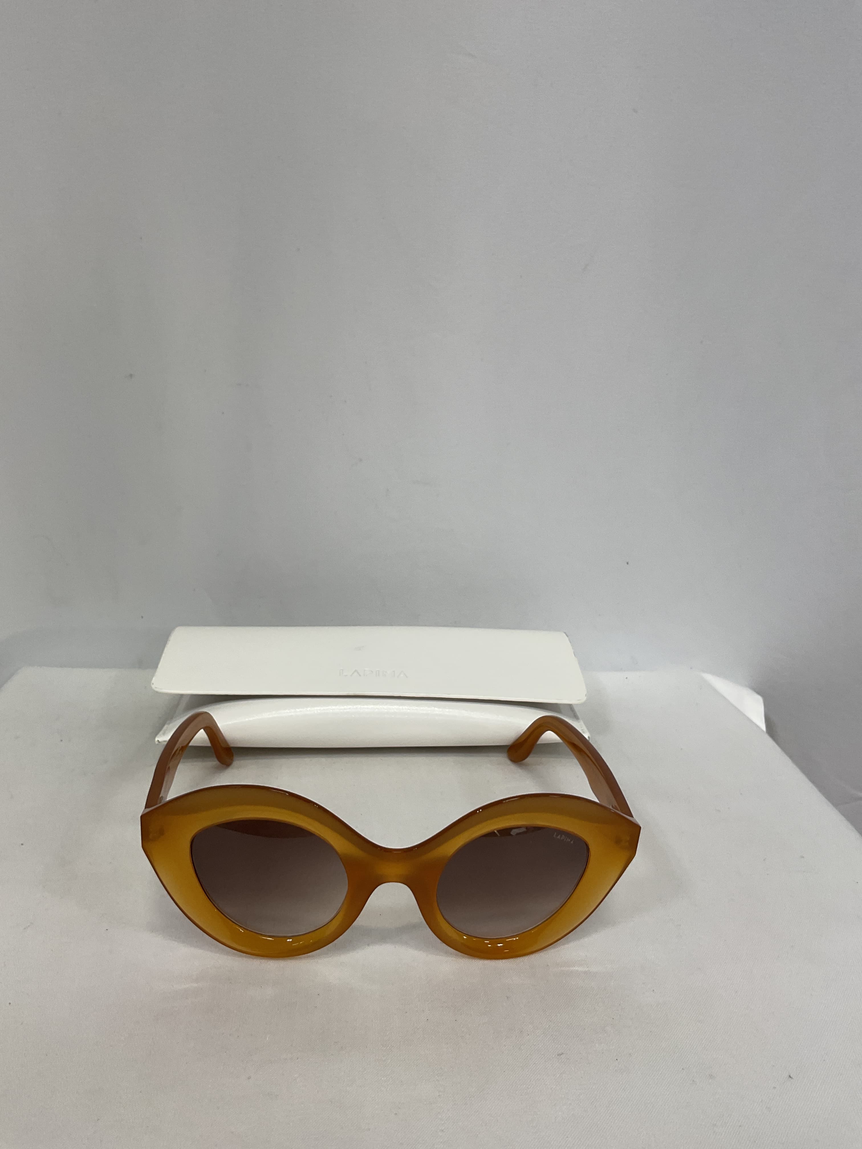 Nina Sunglasses In Amber Gradient - Image 4
