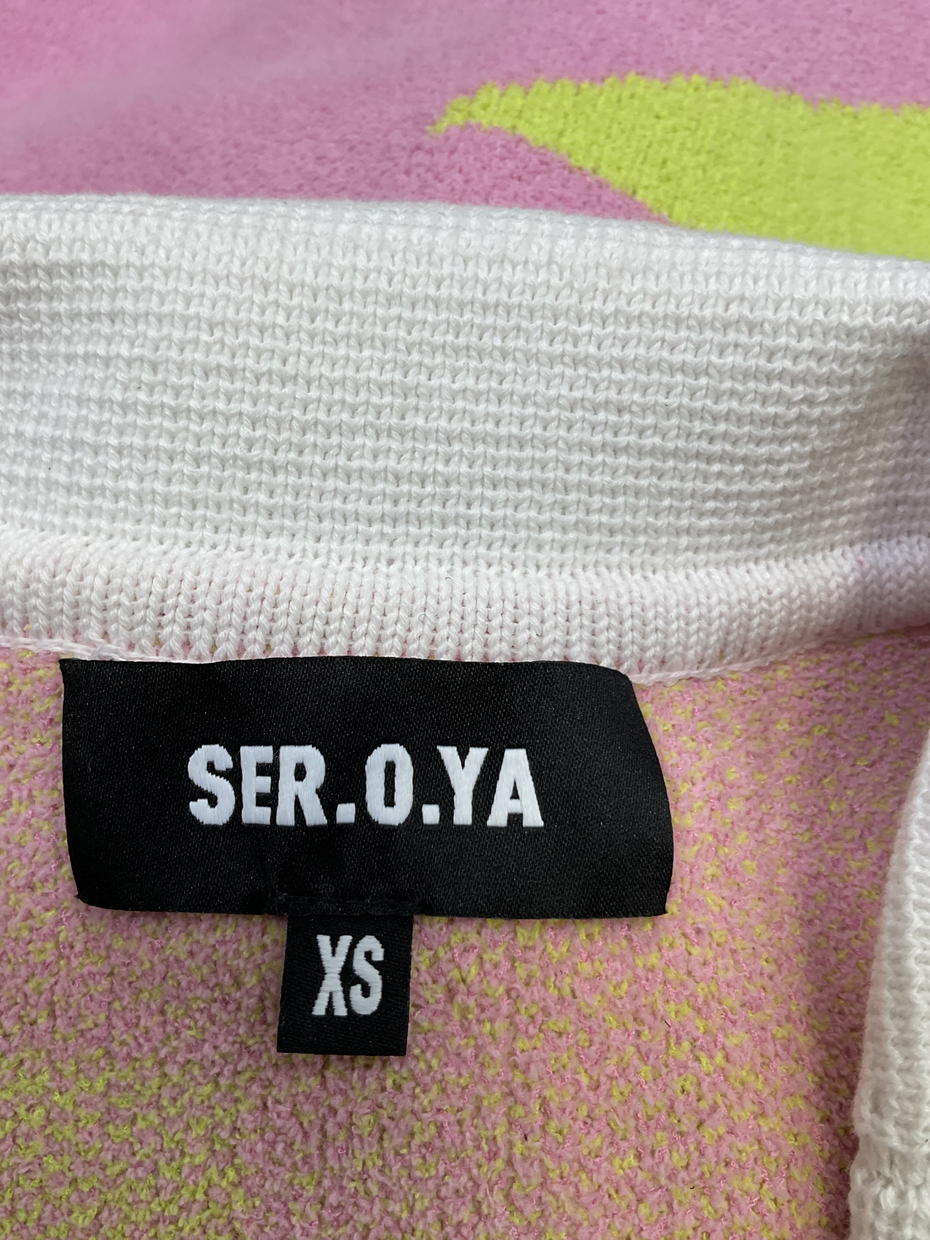 Lei Shirt In Stripe Pink & Green - Image 4