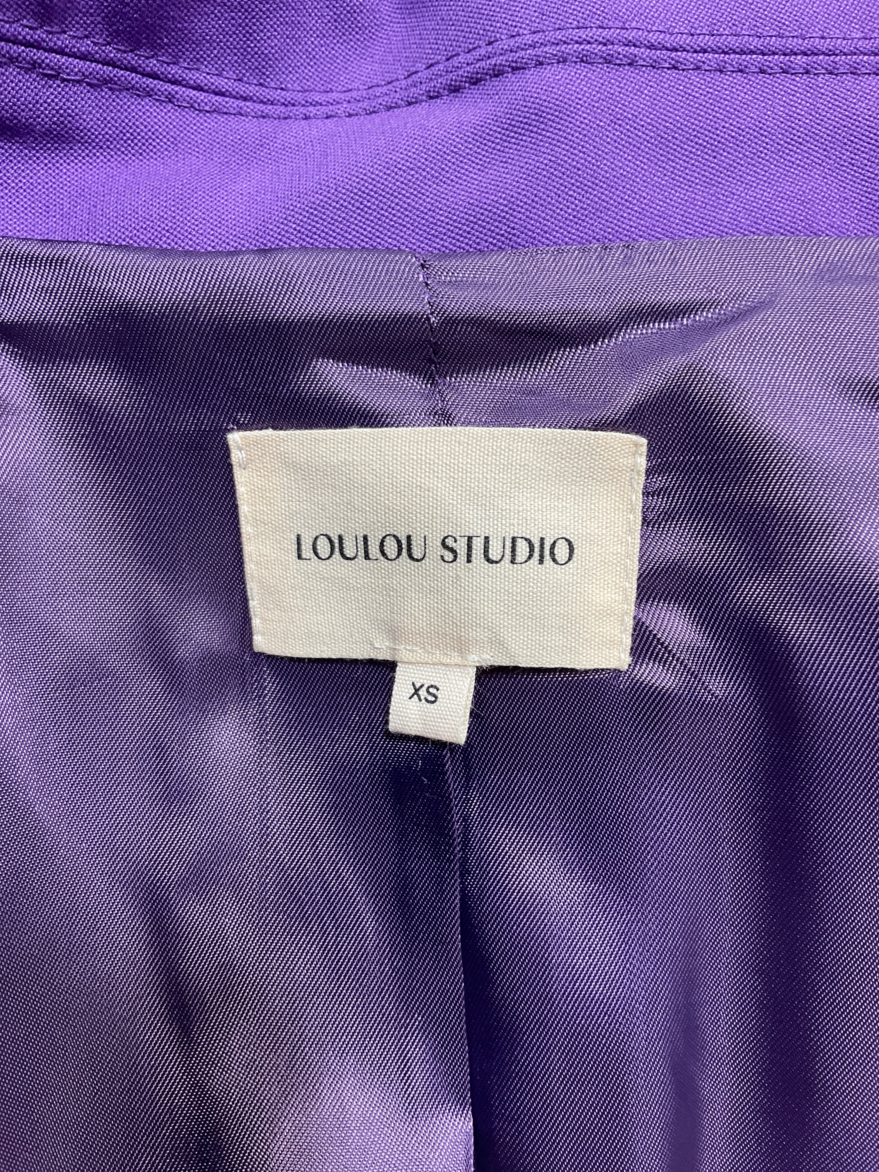 Harat Blazer In Purple - Image 4