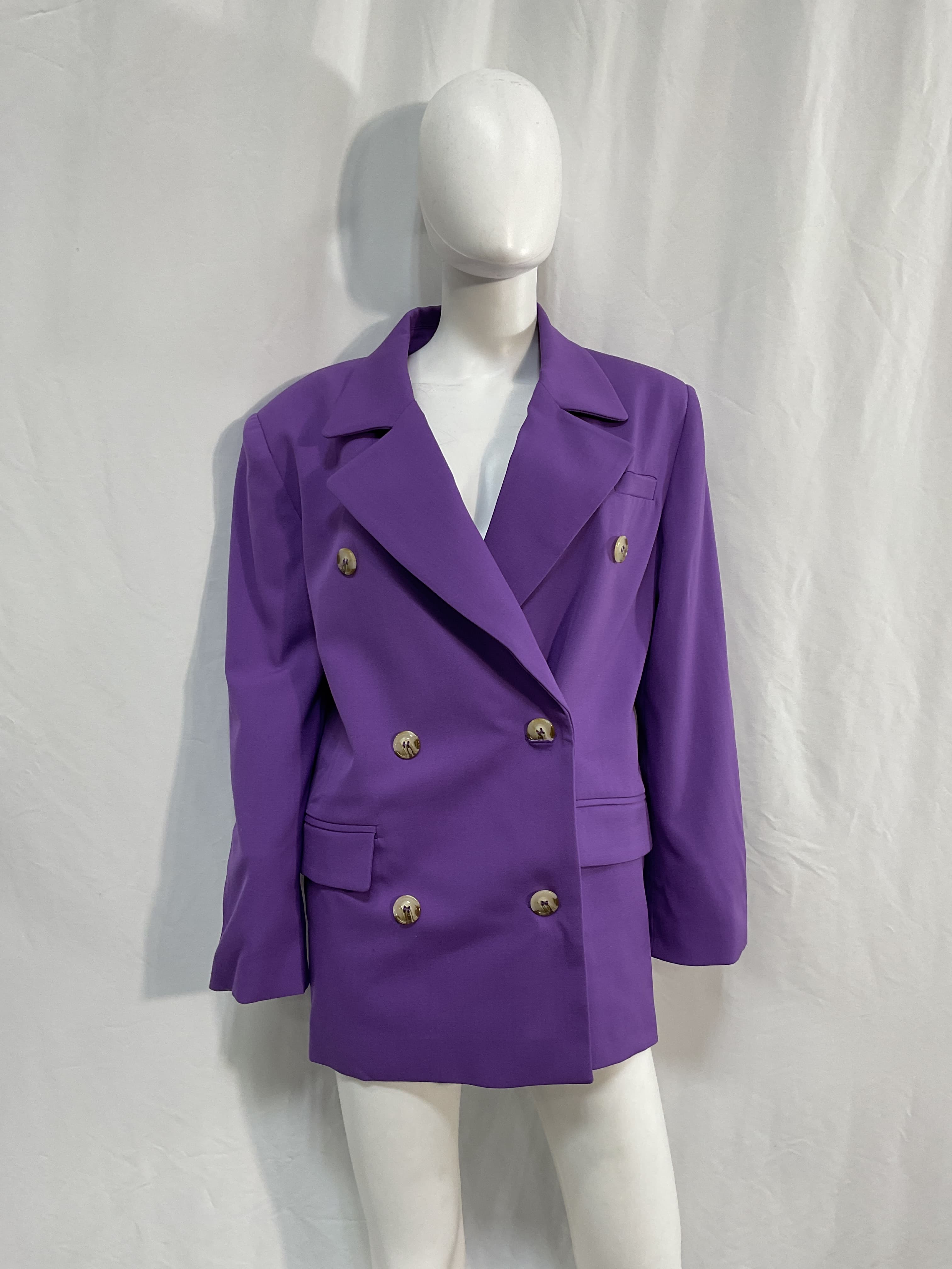 Harat Blazer In Purple - Image 3