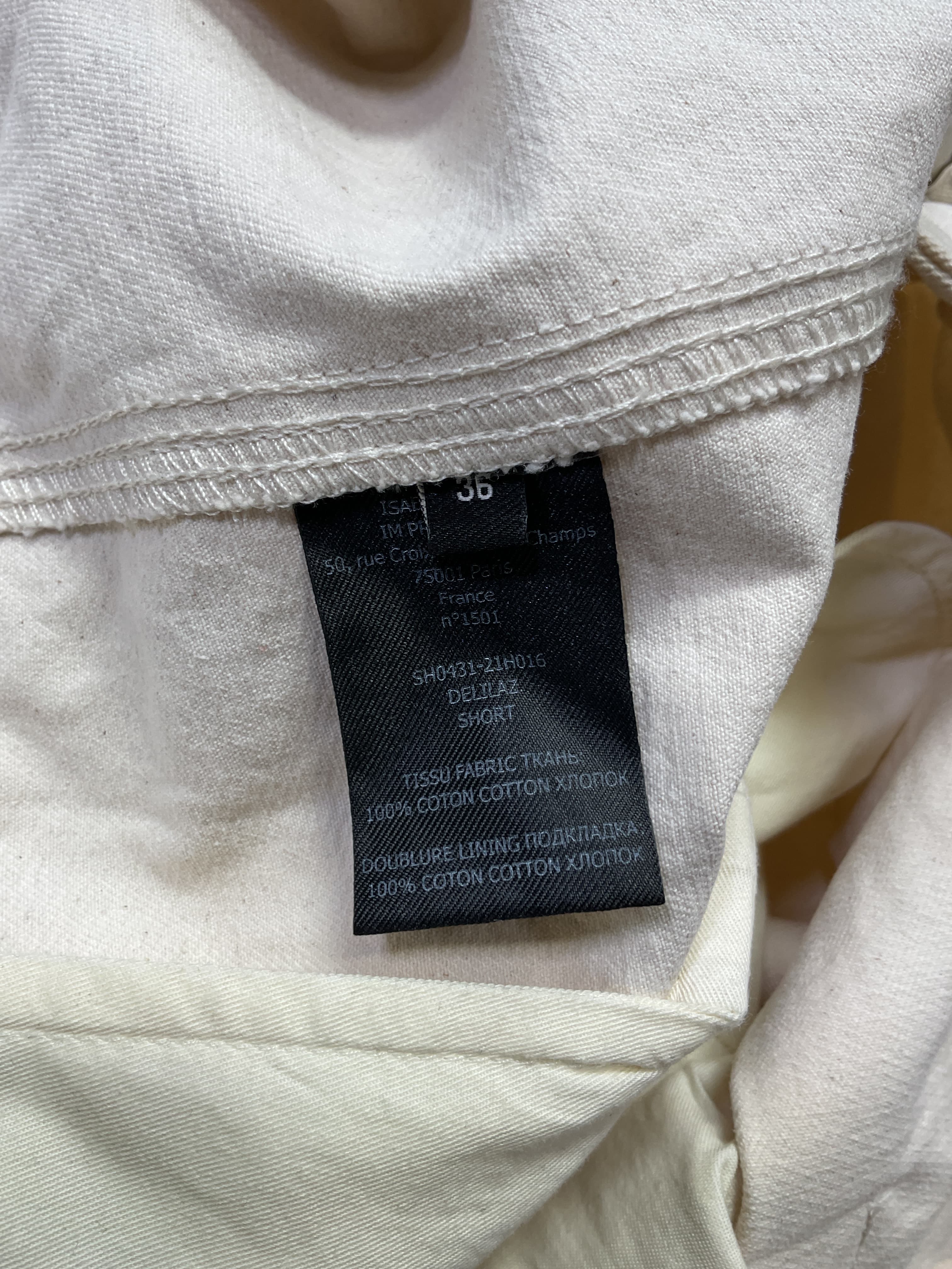 Delilaz Belted Twill Shorts - Image 3