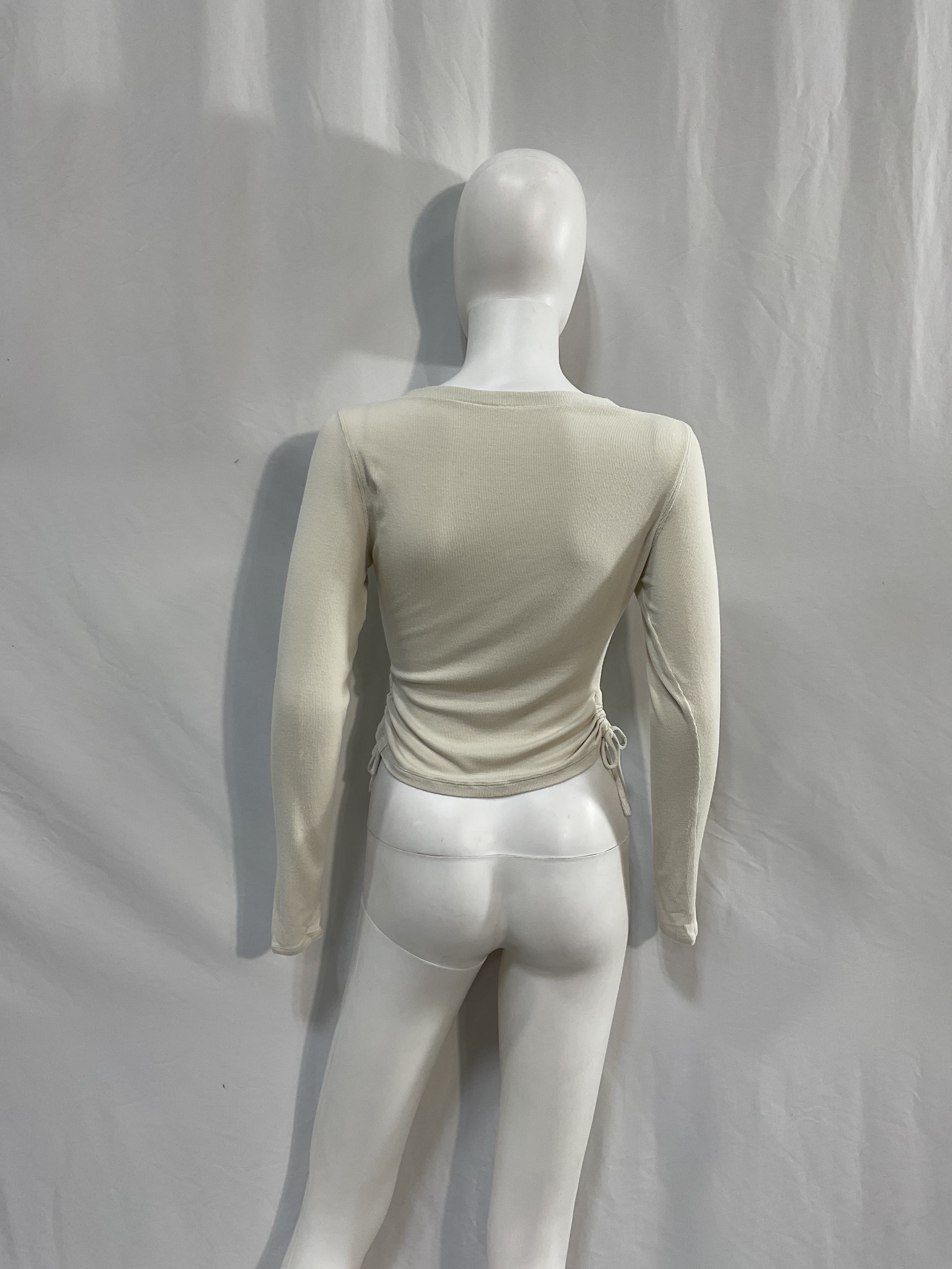 Side-Cinch Ribbed Cardigan - Image 2