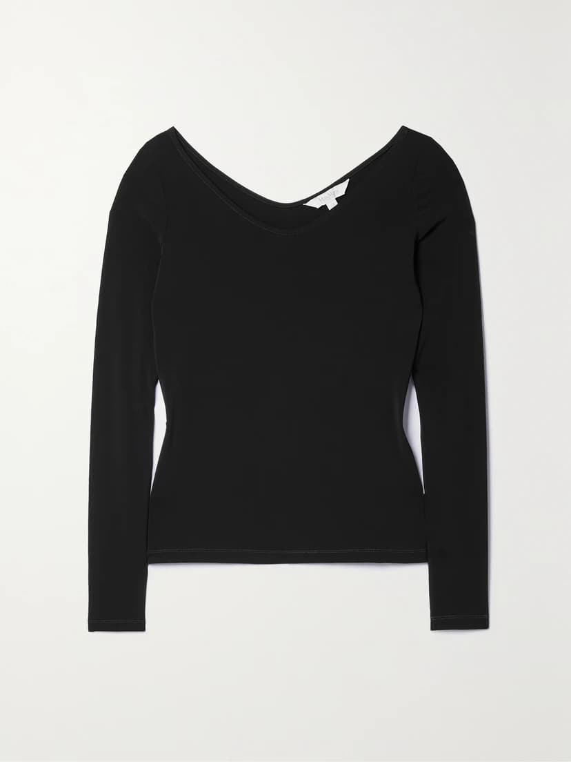 Leisure Ragazza Stretch-Jersey Top - Image 1