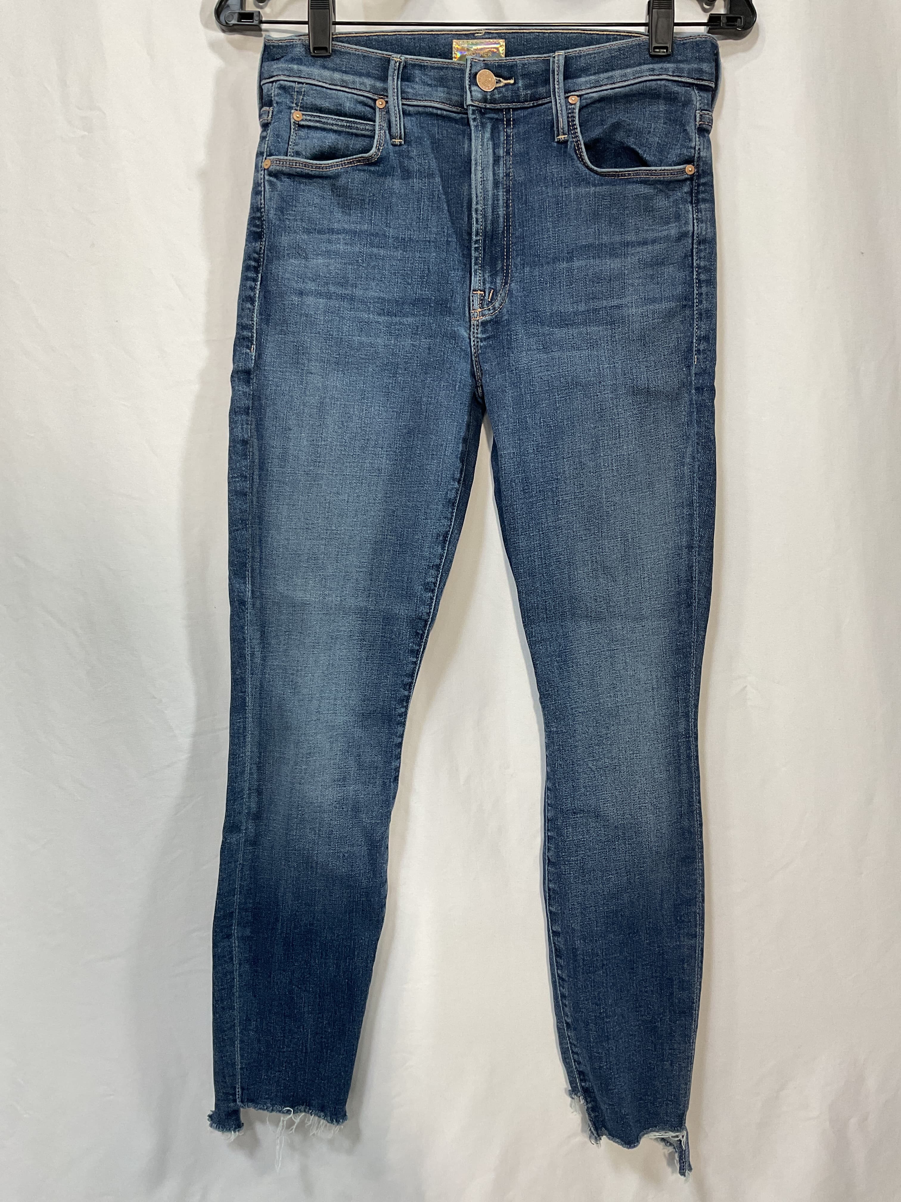 The Stunner High Waist Frayed Ankle Skinny Jeans - Image 2