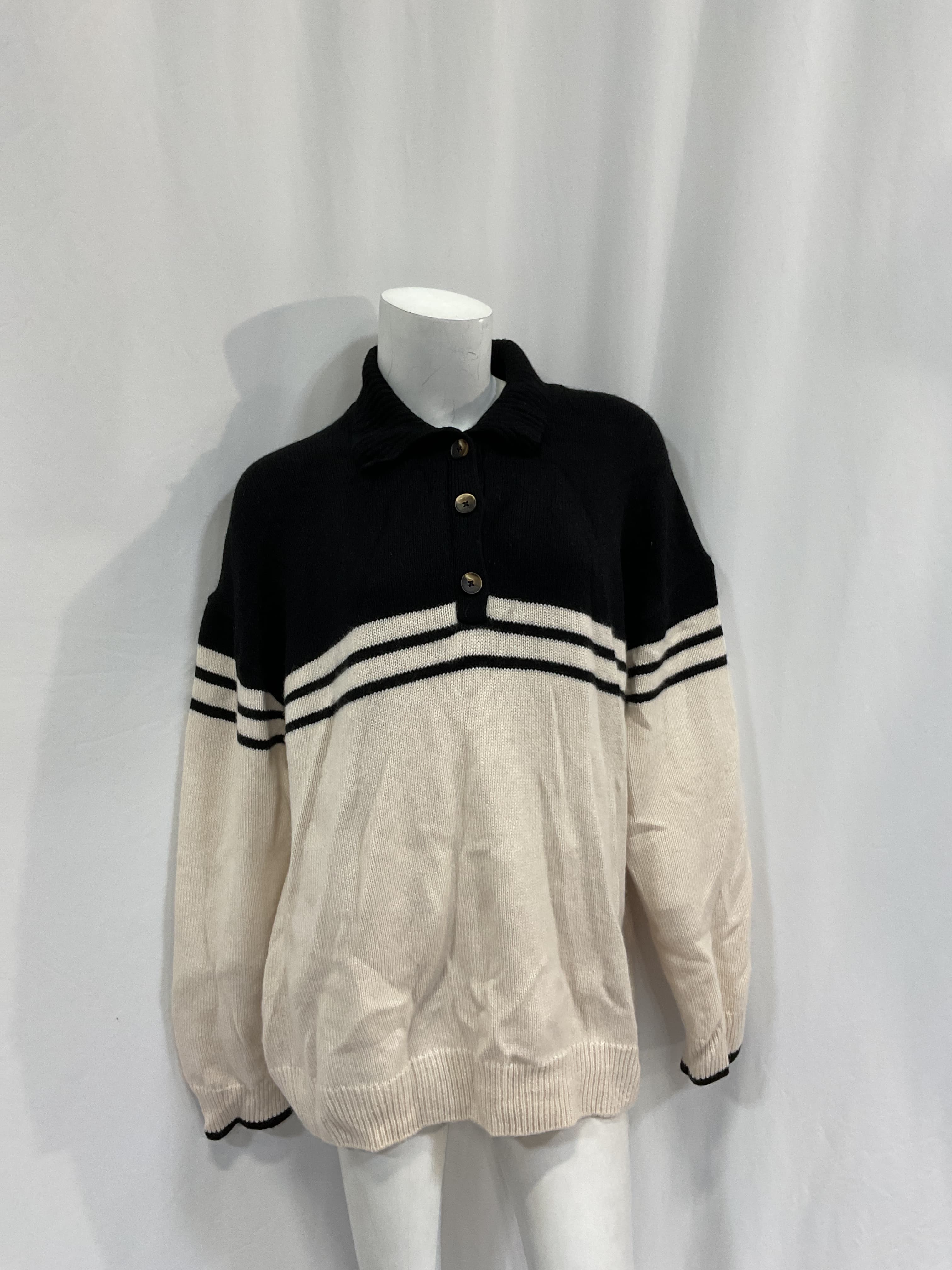 Brooklyn Cashmere Polo Sweater - Image 2