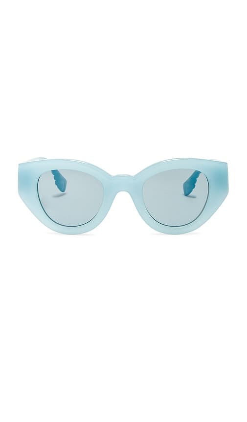 Classic Reloaded Sunglasses In Milky Topaz Blue - Image 1