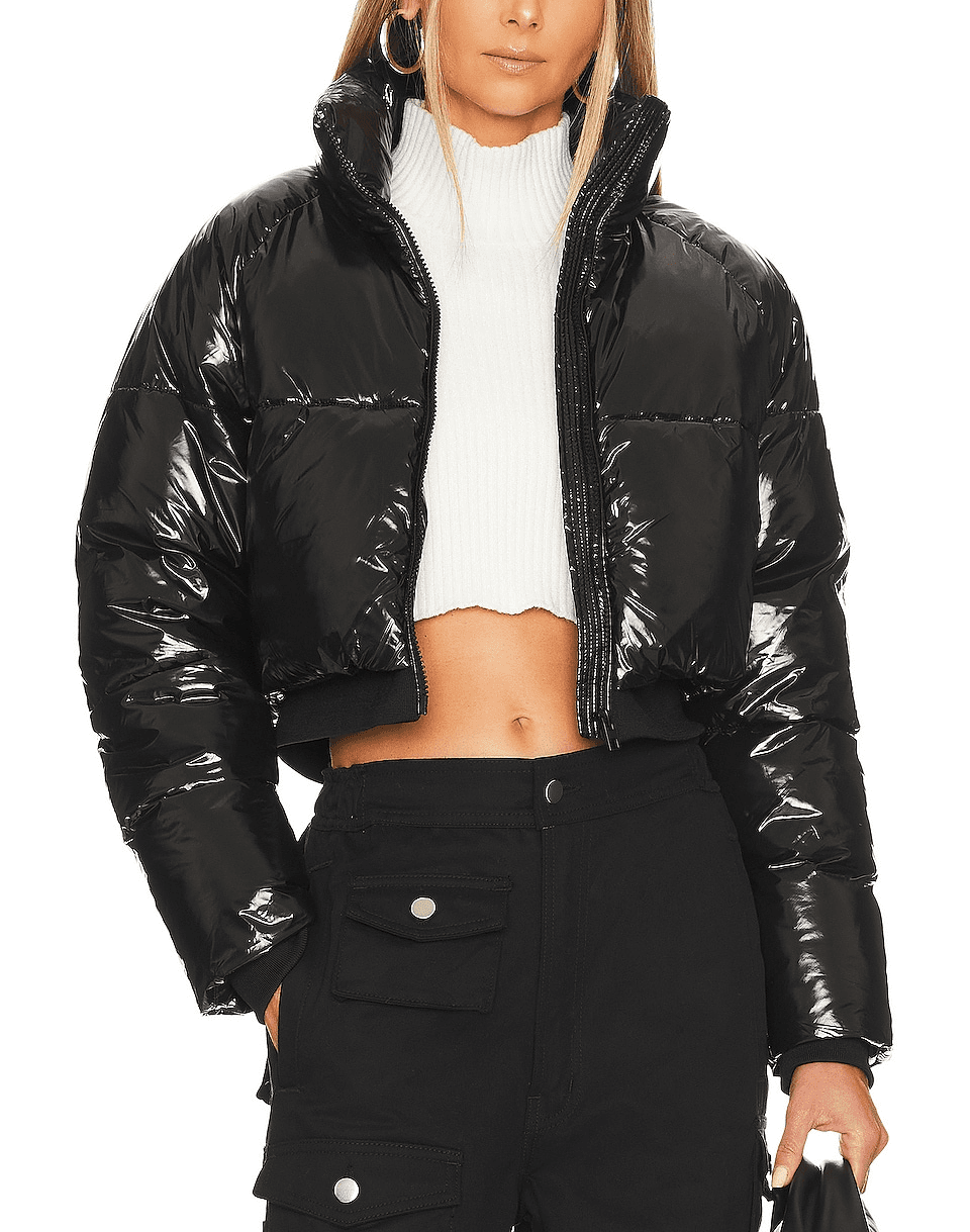 Vegan Leather Puffer - Image 1