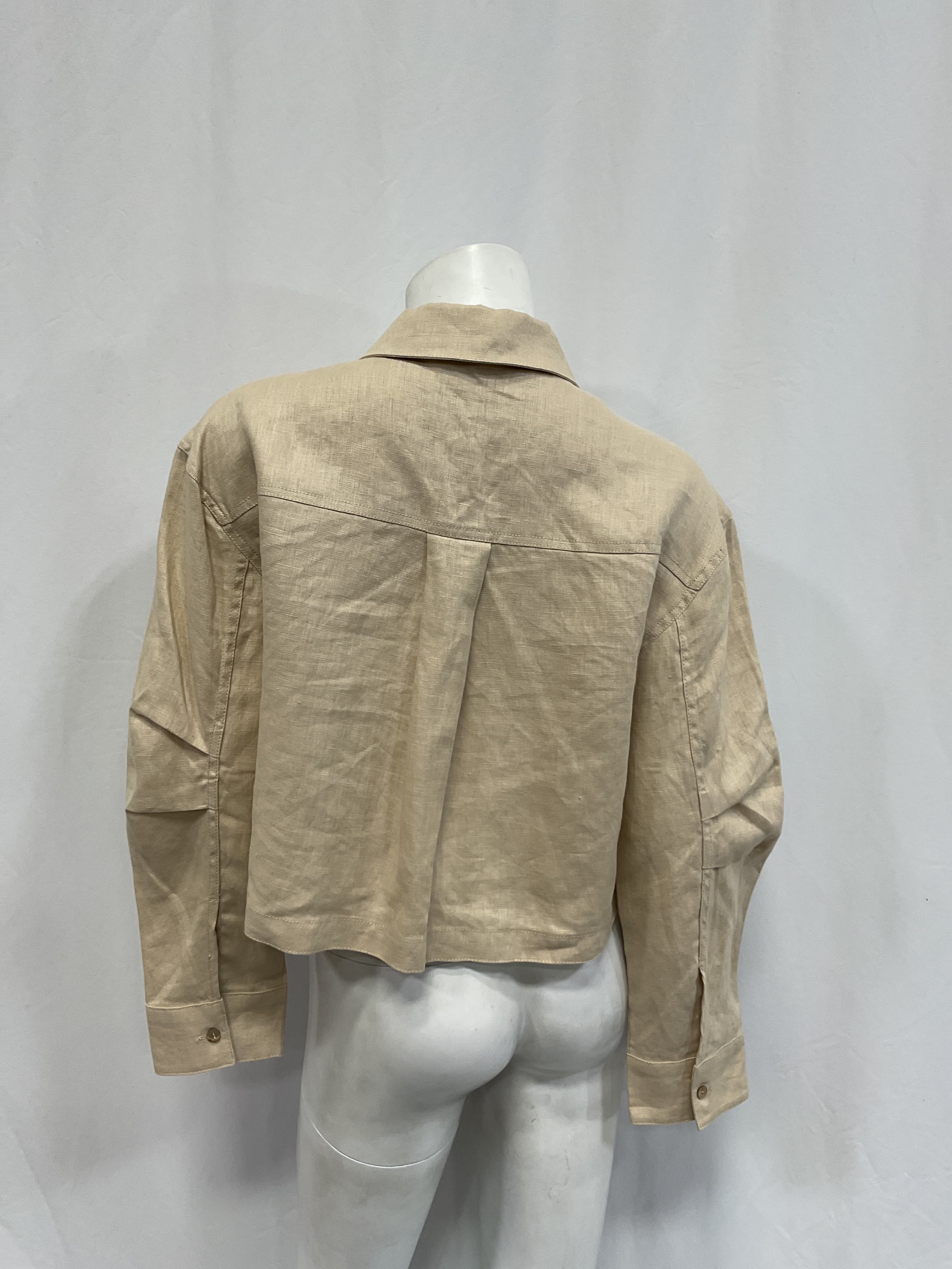 Josefin Blouse In Beige - Image 2