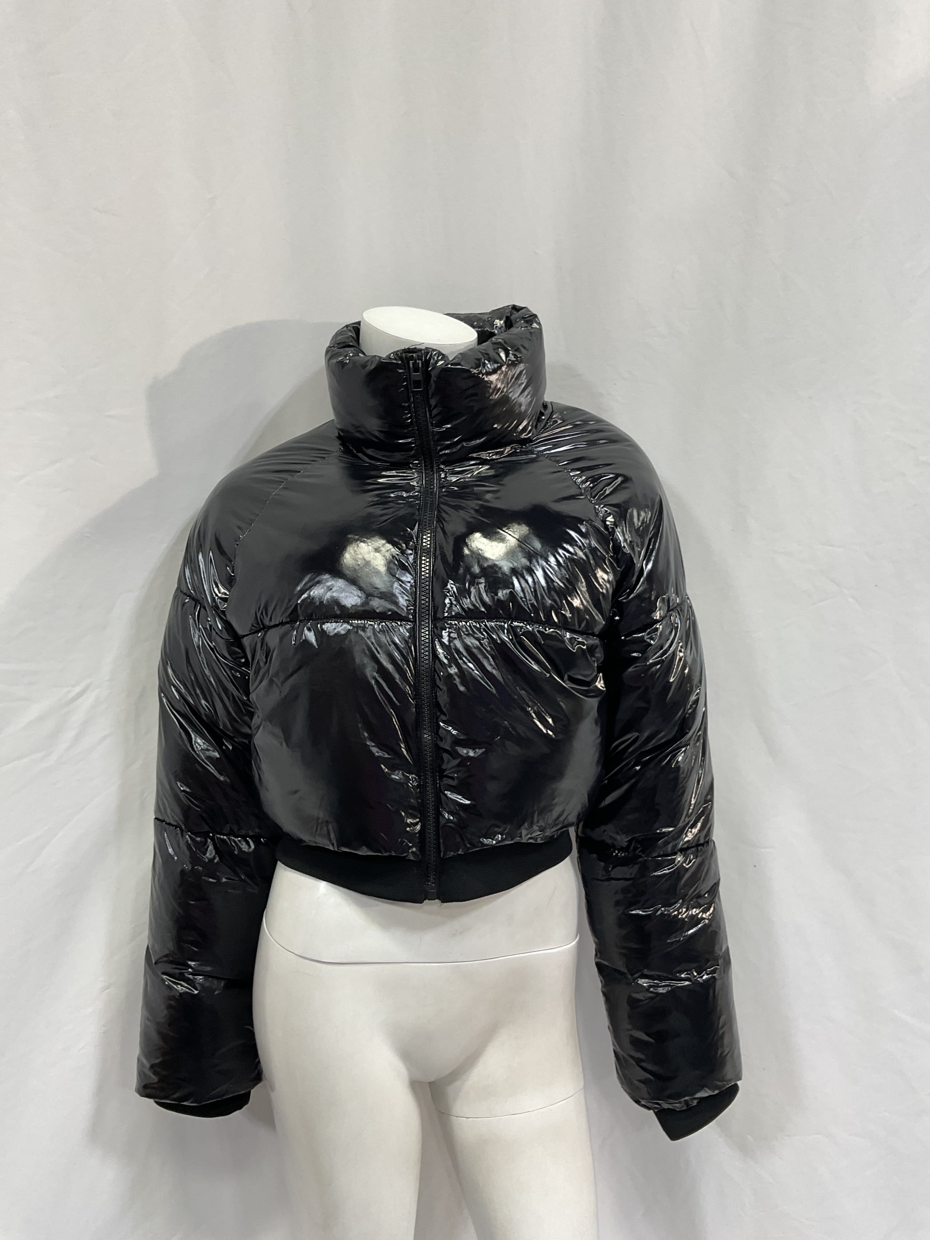 Vegan Leather Puffer - Image 2