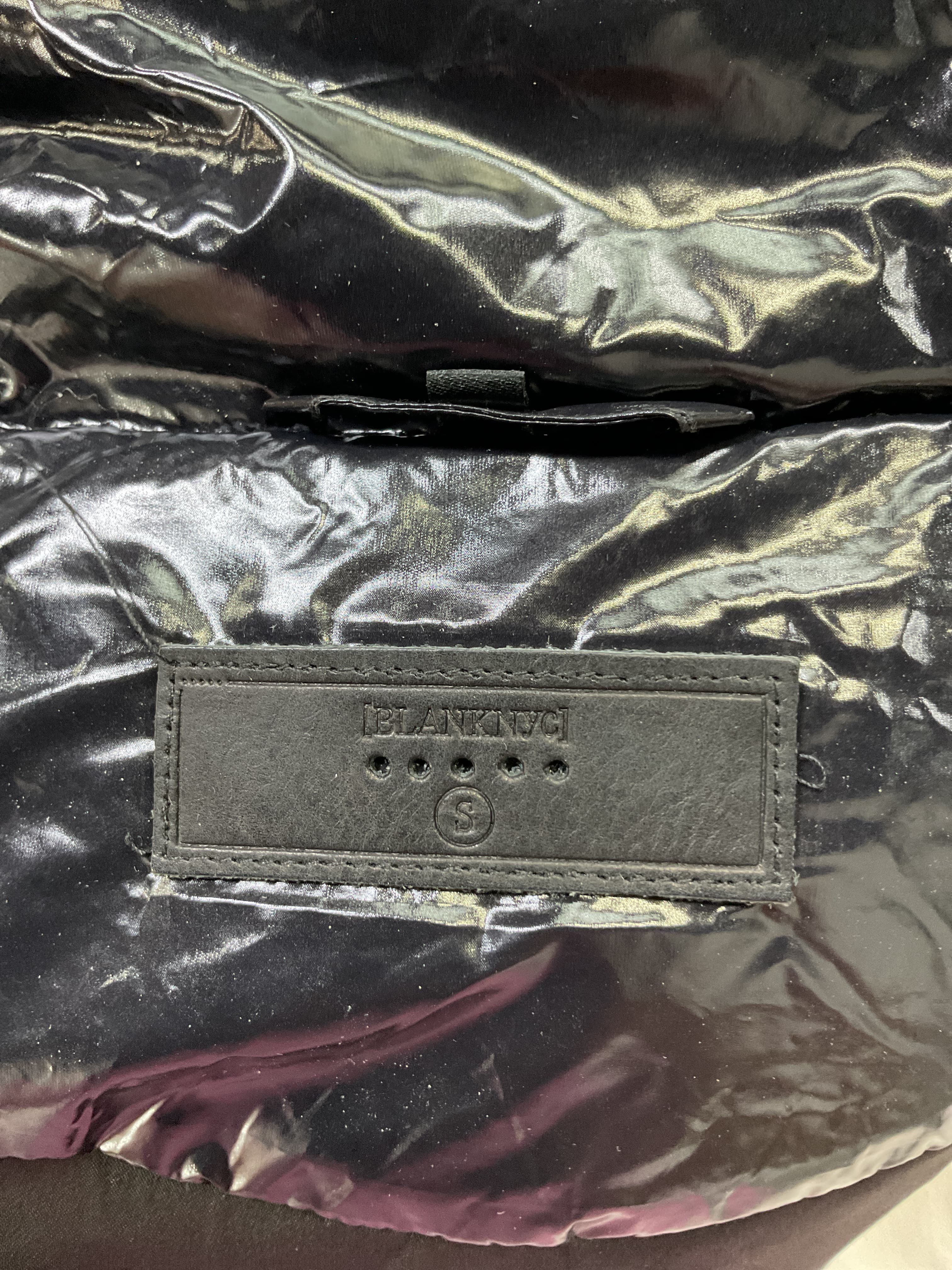 Vegan Leather Puffer - Image 4