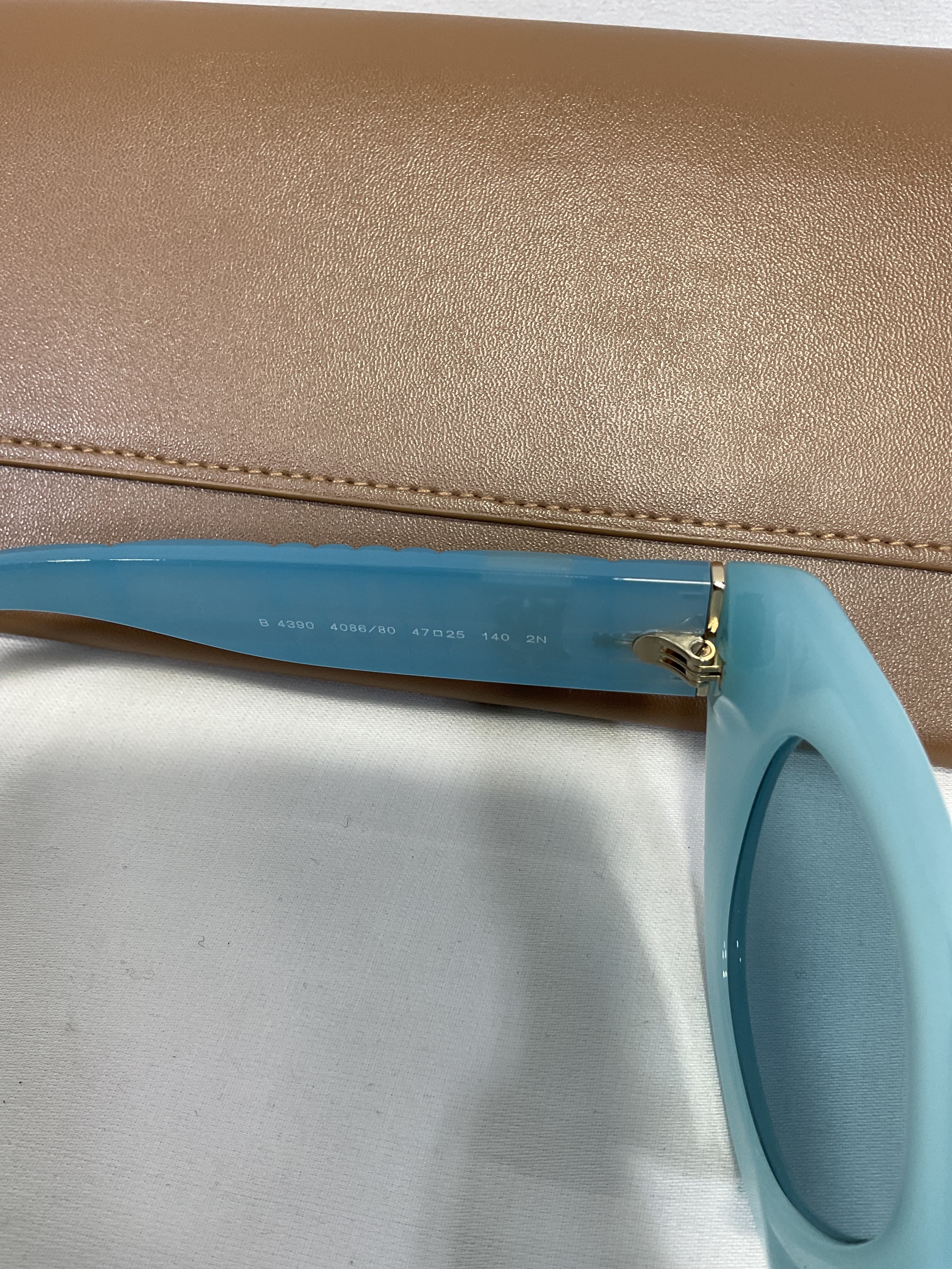 Classic Reloaded Sunglasses In Milky Topaz Blue - Image 4