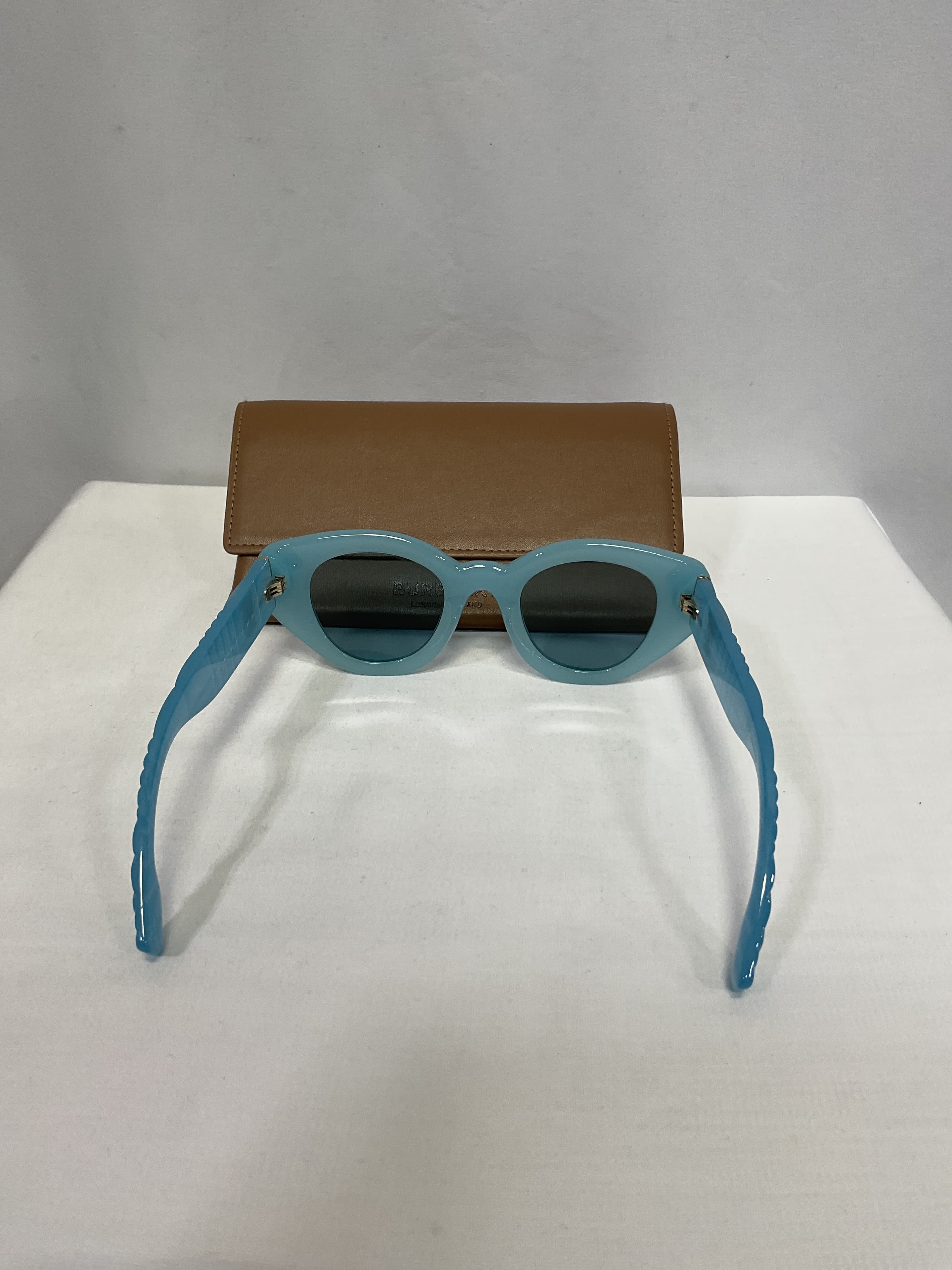 Classic Reloaded Sunglasses In Milky Topaz Blue - Image 3