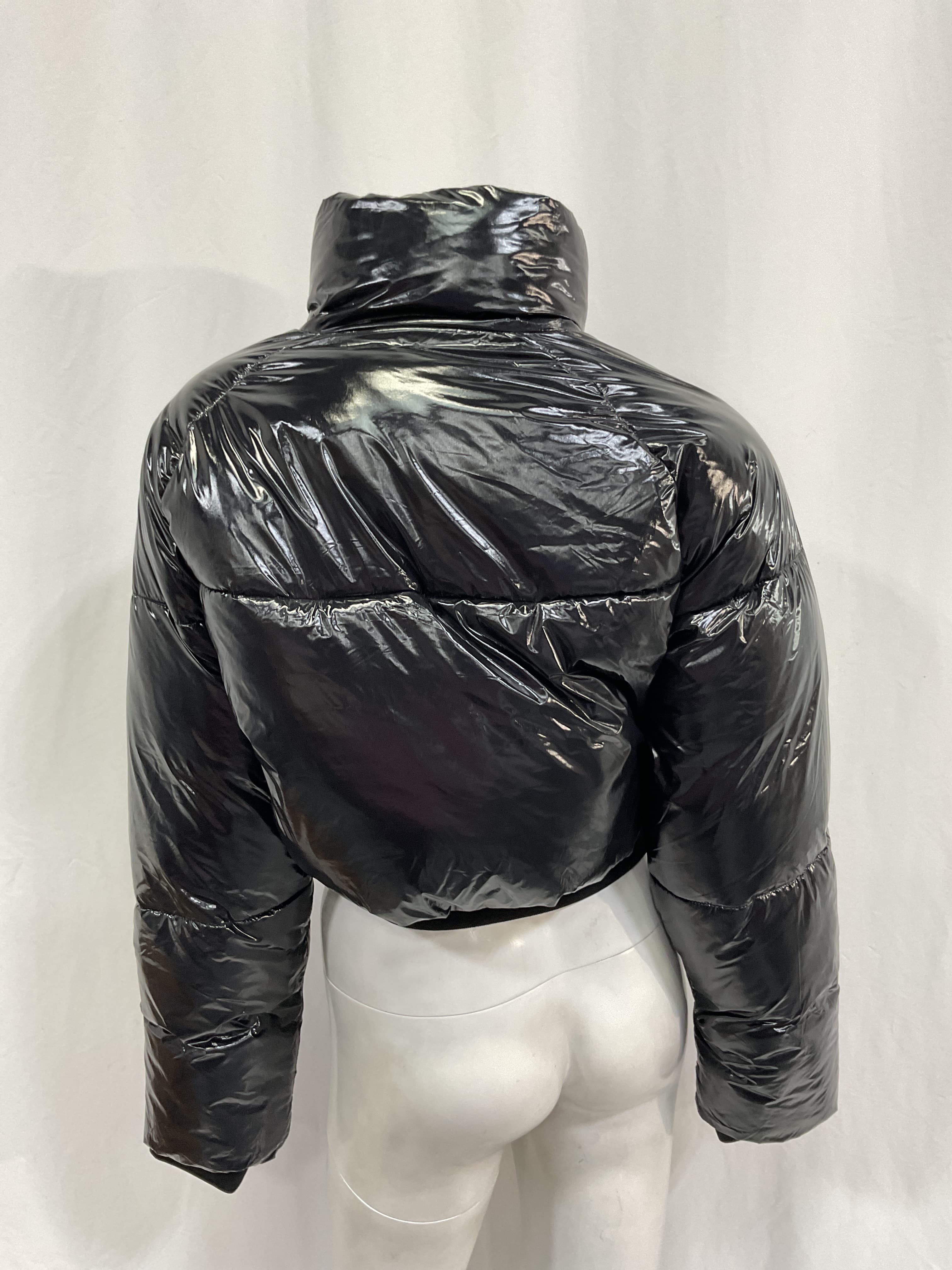 Vegan Leather Puffer - Image 3